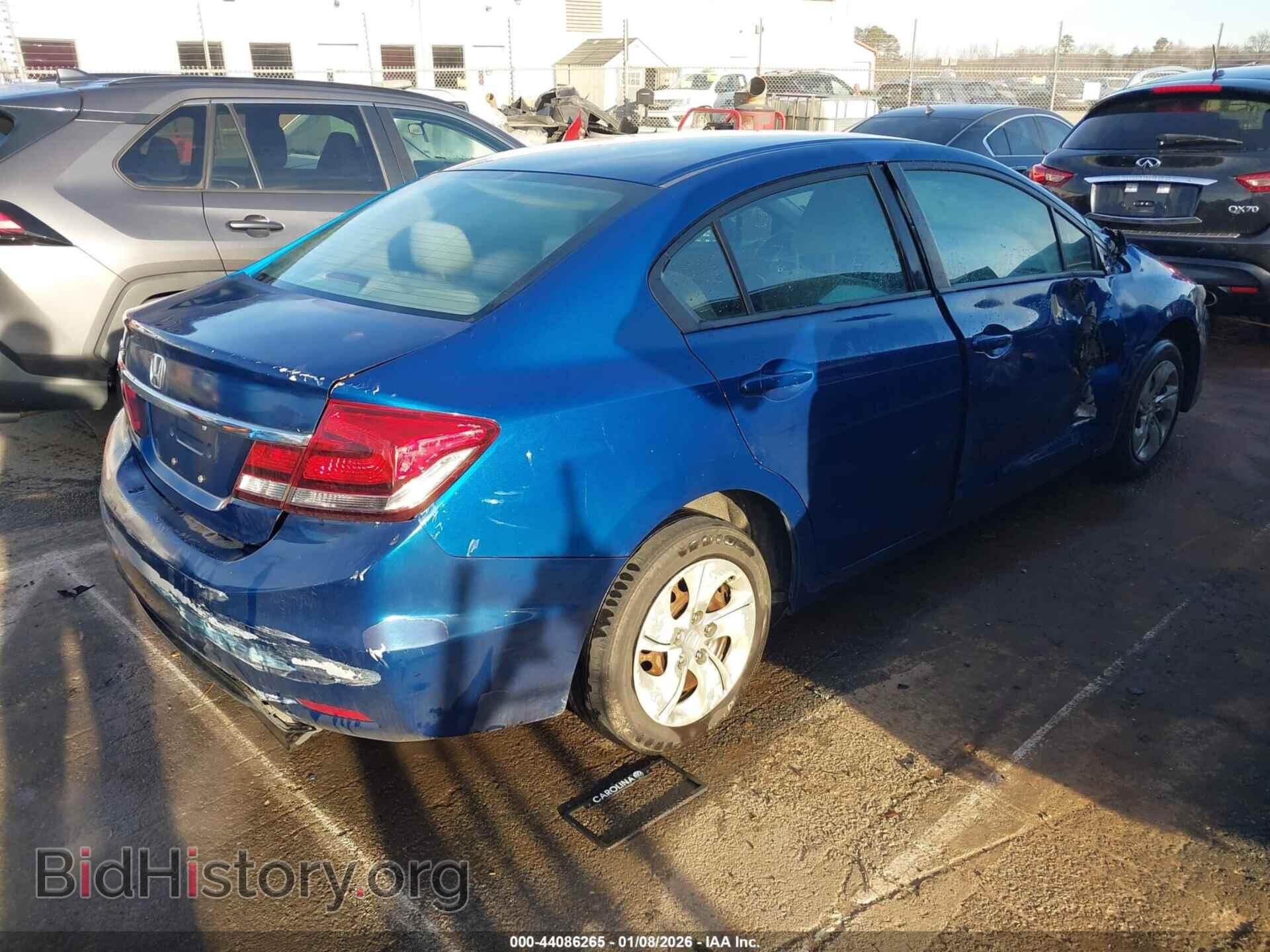 2014 HONDA CIVIC - VIN: 19XFB2F56EE201399 - Фото 4