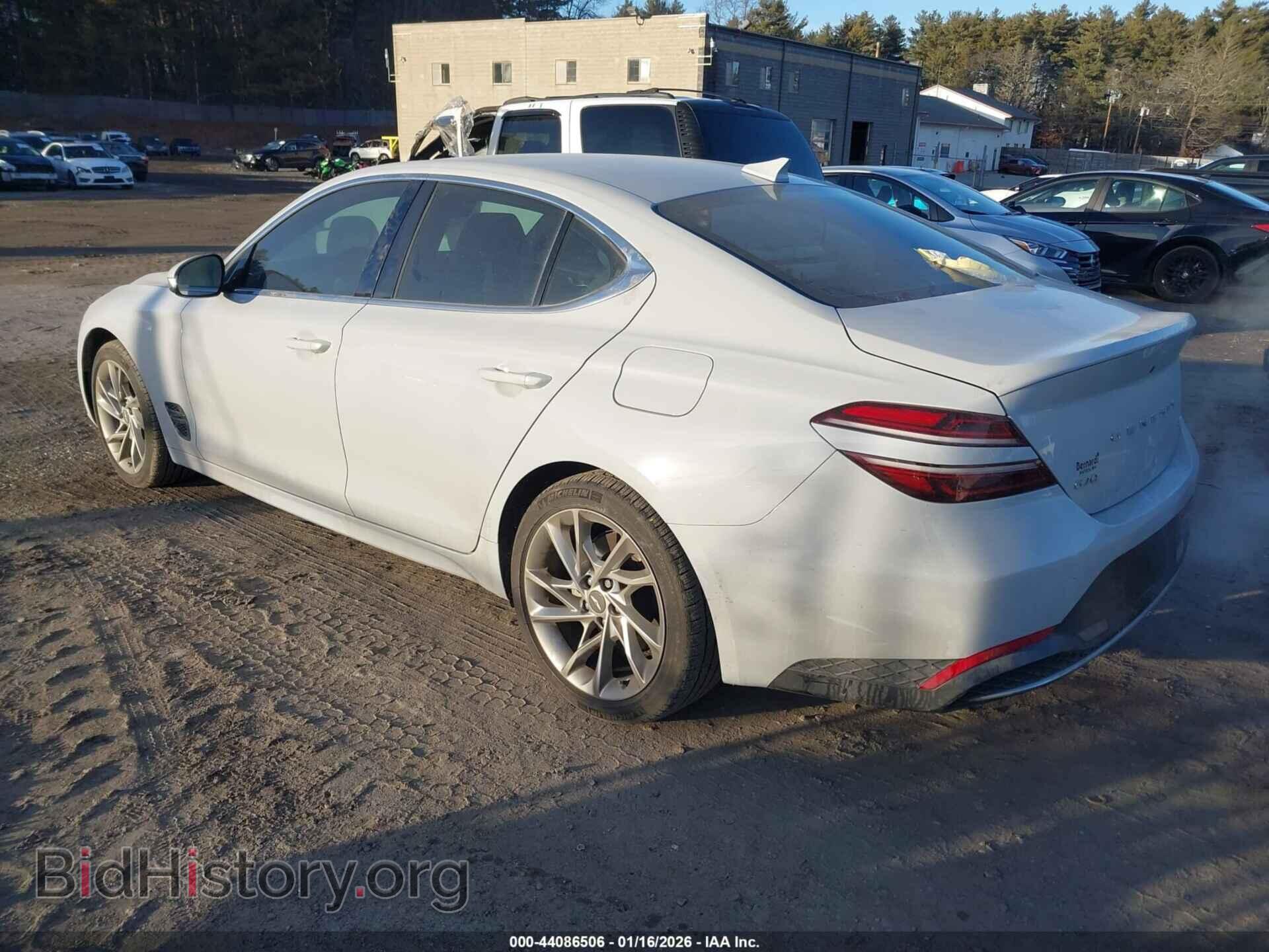 2022 GENESIS G70 - VIN: KMTG34TA0NU102532 - Фото 3