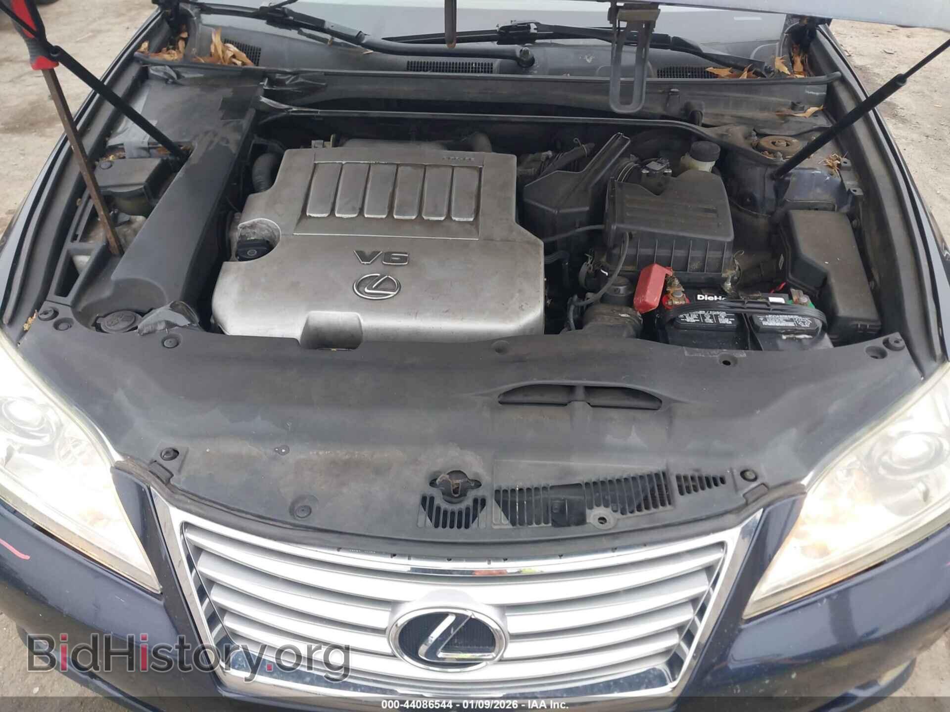 2010 LEXUS ES 350 - VIN: JTHBK1EG8A2356781 - Фото 10