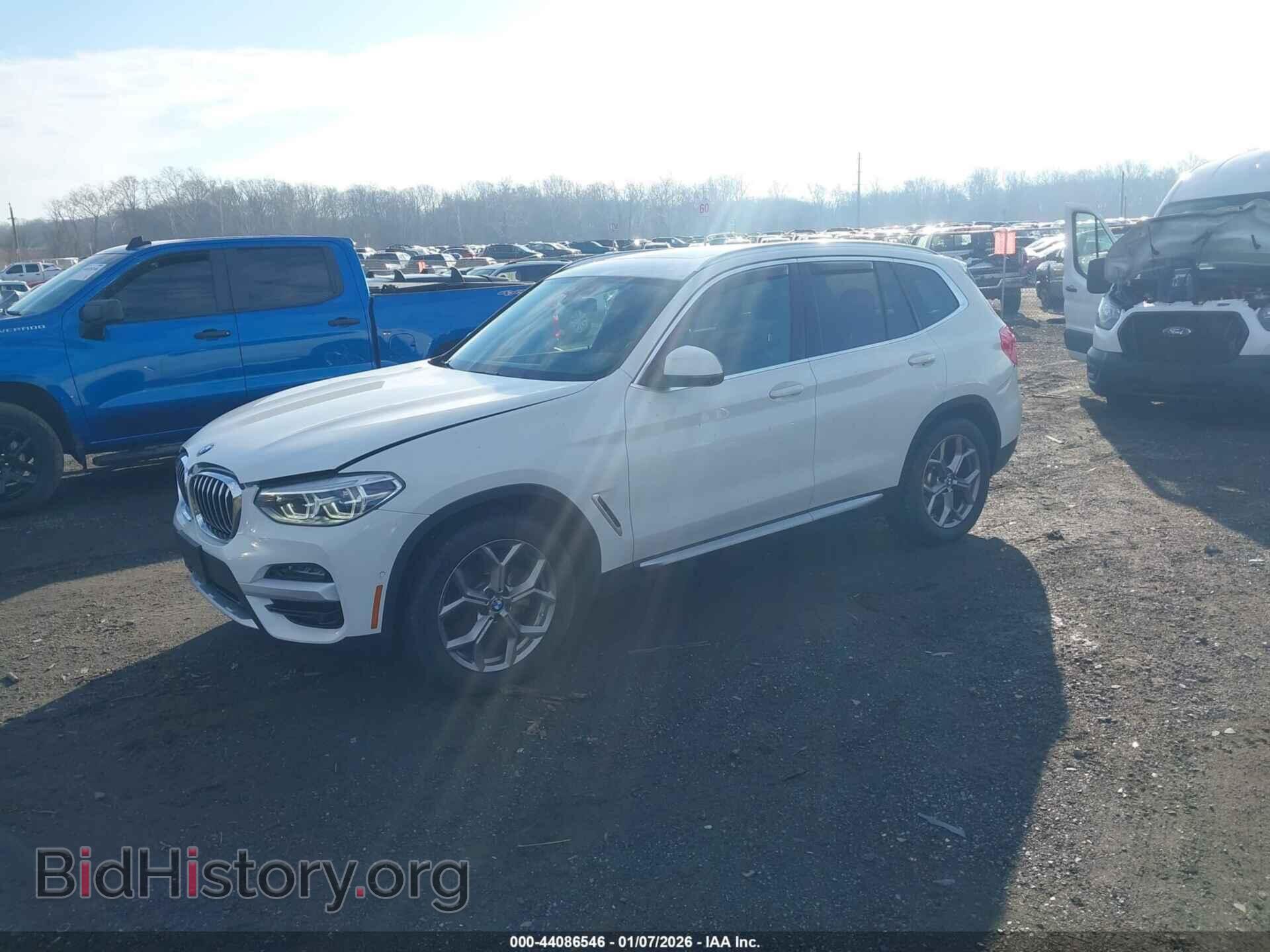 2021 BMW X3 - VIN: 5UXTY5C00M9E90439 - Фото 2