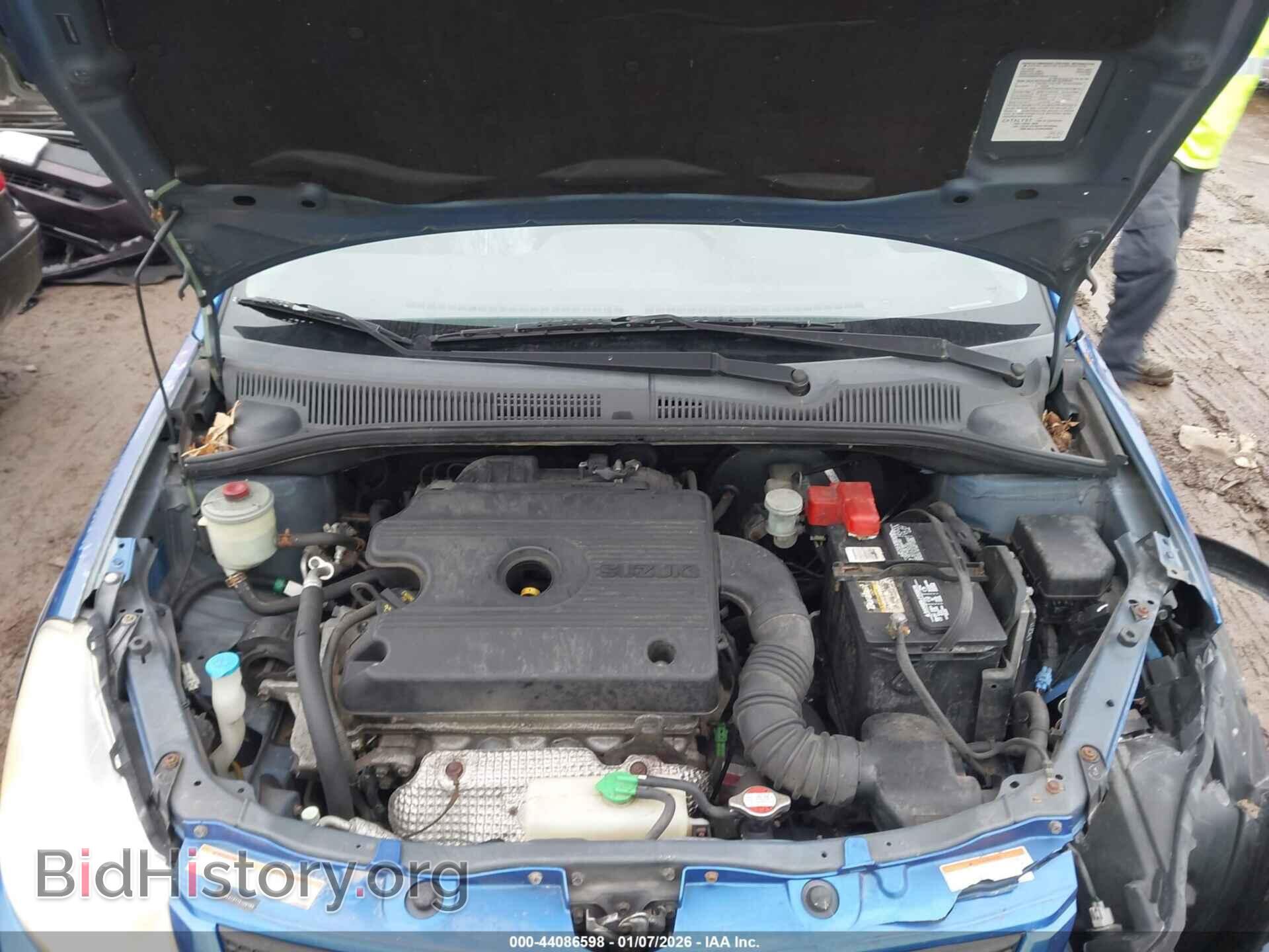 2007 SUZUKI SX4 - VIN: JS2YB413775109765 - Фото 10