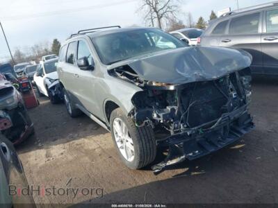 2024 Dodge DURANGO GT Plus AWD, серый — VIN 1C4RDJDGXRC139315, IAAI