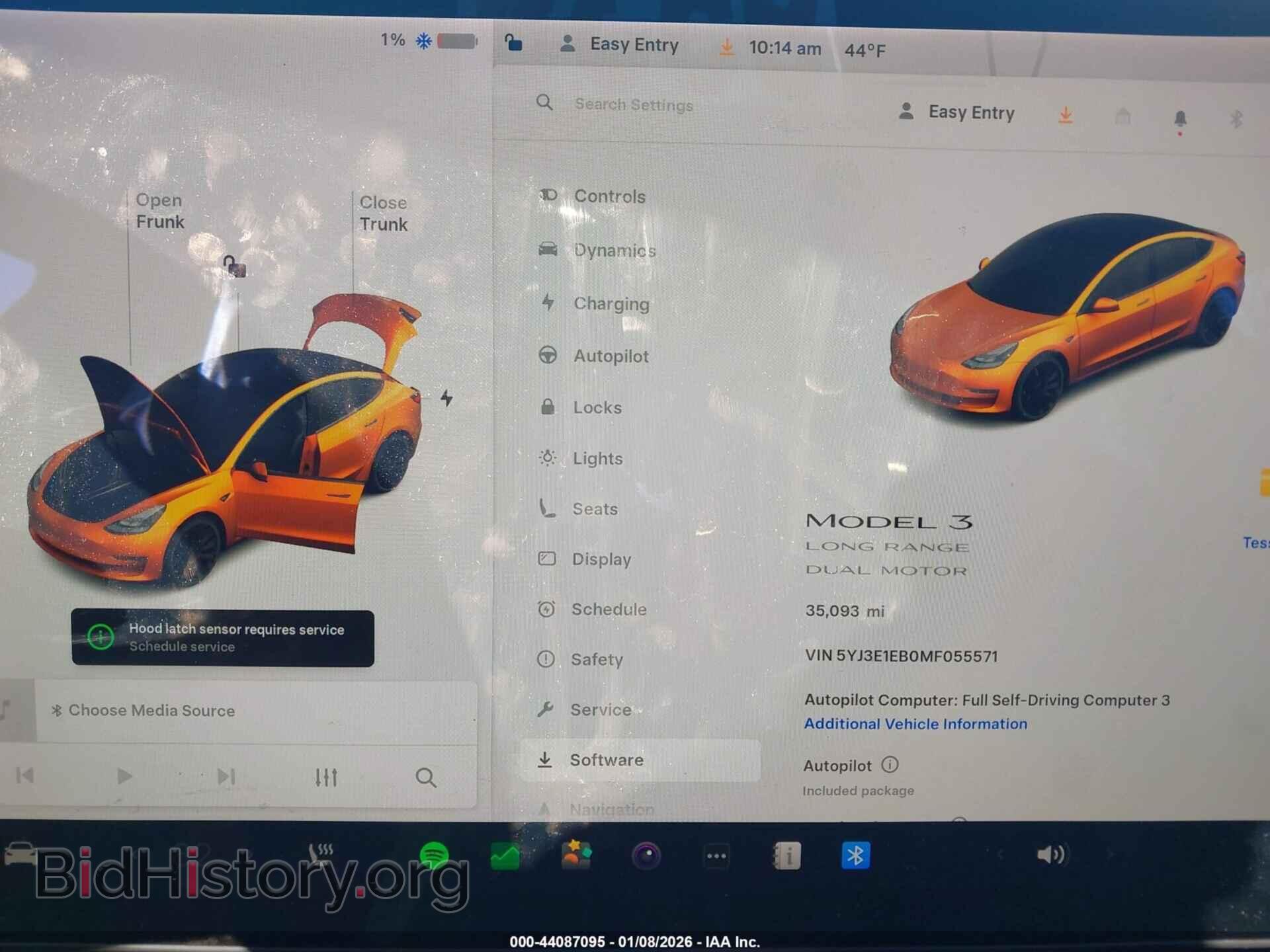 2021 TESLA MODEL 3 - VIN: 5YJ3E1EB0MF055571 - Фото 7