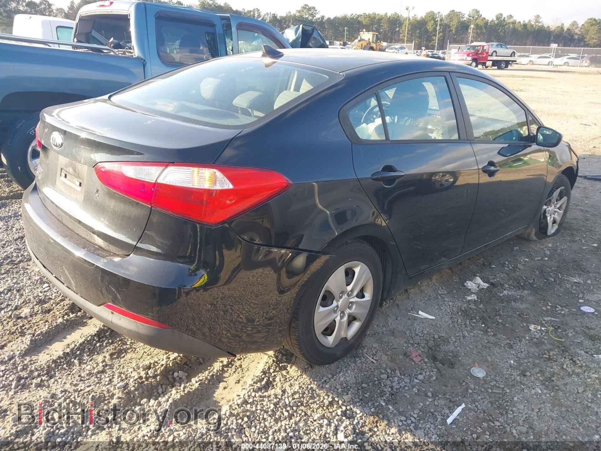 2016 KIA FORTE - VIN: KNAFK4A67G5486993 - Фото 4