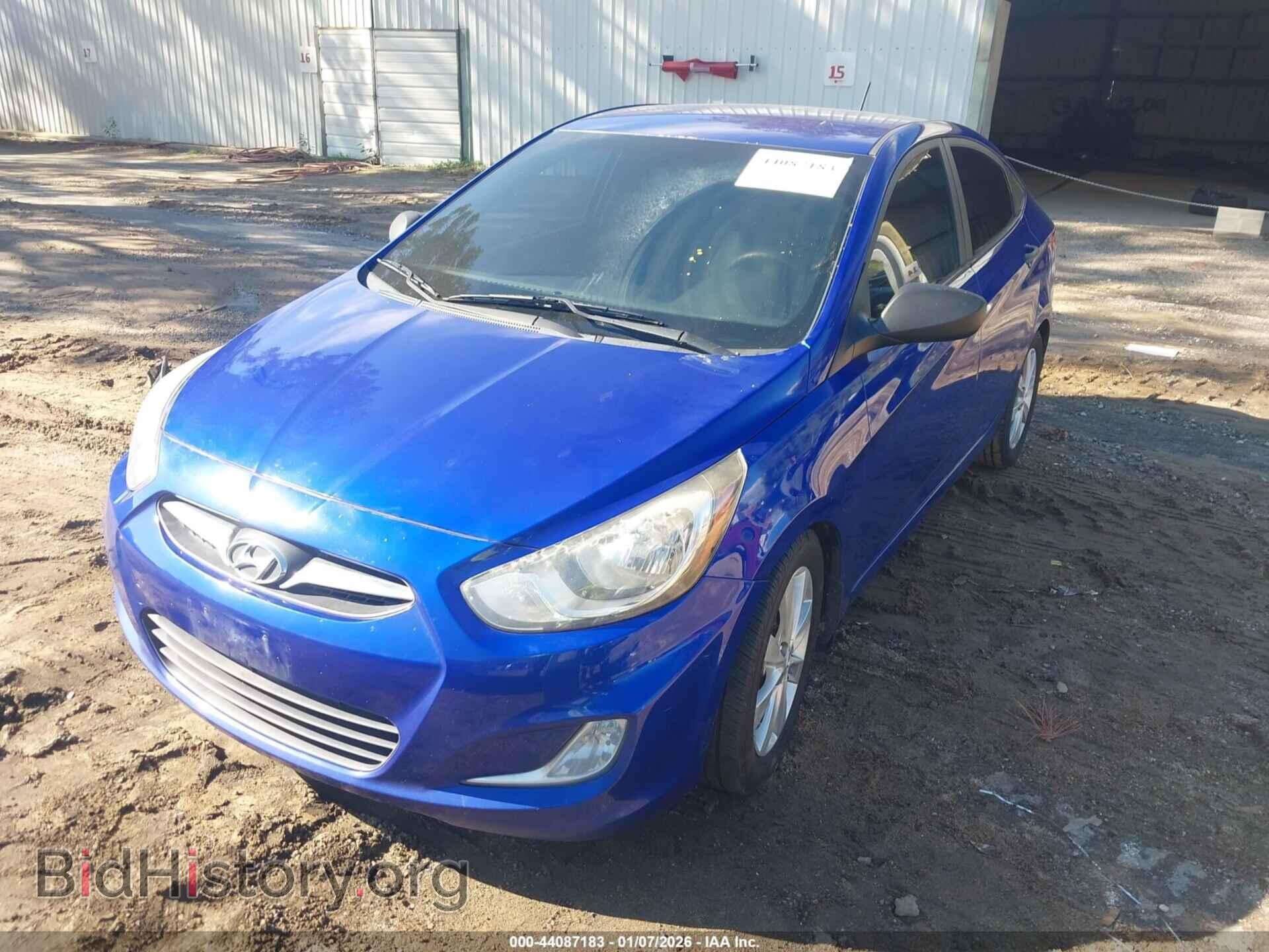 2013 HYUNDAI ACCENT - VIN: KMHCU4AE3DU442171 - Фото 2
