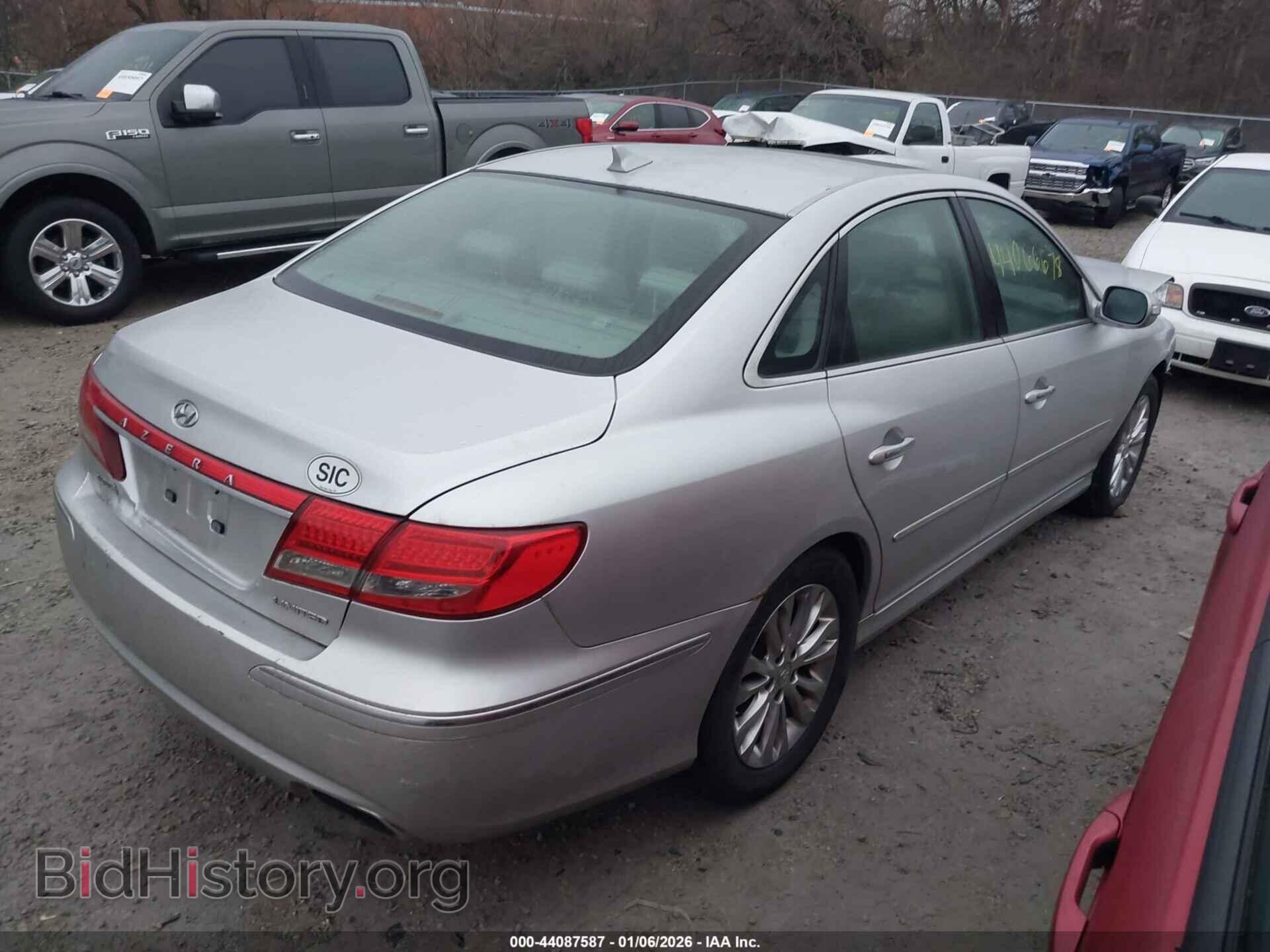 2011 HYUNDAI AZERA - VIN: KMHFC4DFXBA559801 - Фото 4