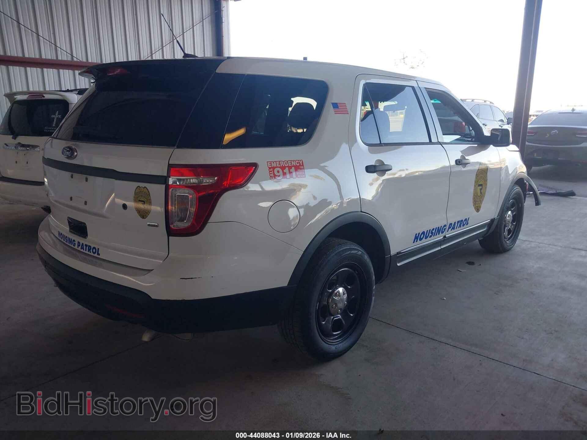 2014 FORD UTILITY POLICE INTERCEPTOR - VIN: 1FM5K8AR0EGB79985 - Фото 4