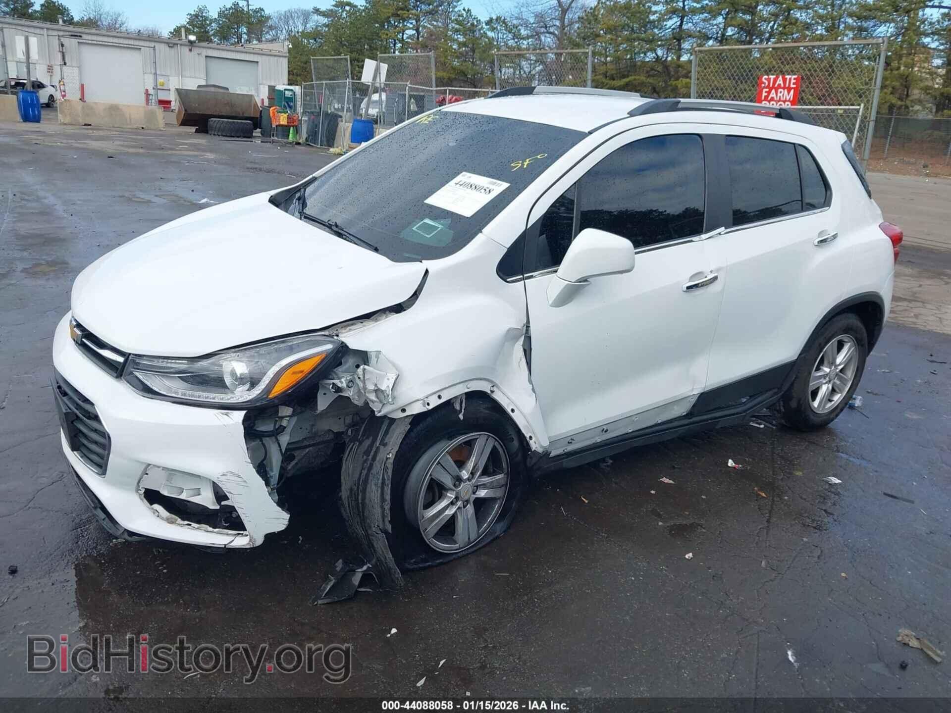 2017 CHEVROLET TRAX - VIN: 3GNCJLSB9HL290190 - Фото 2