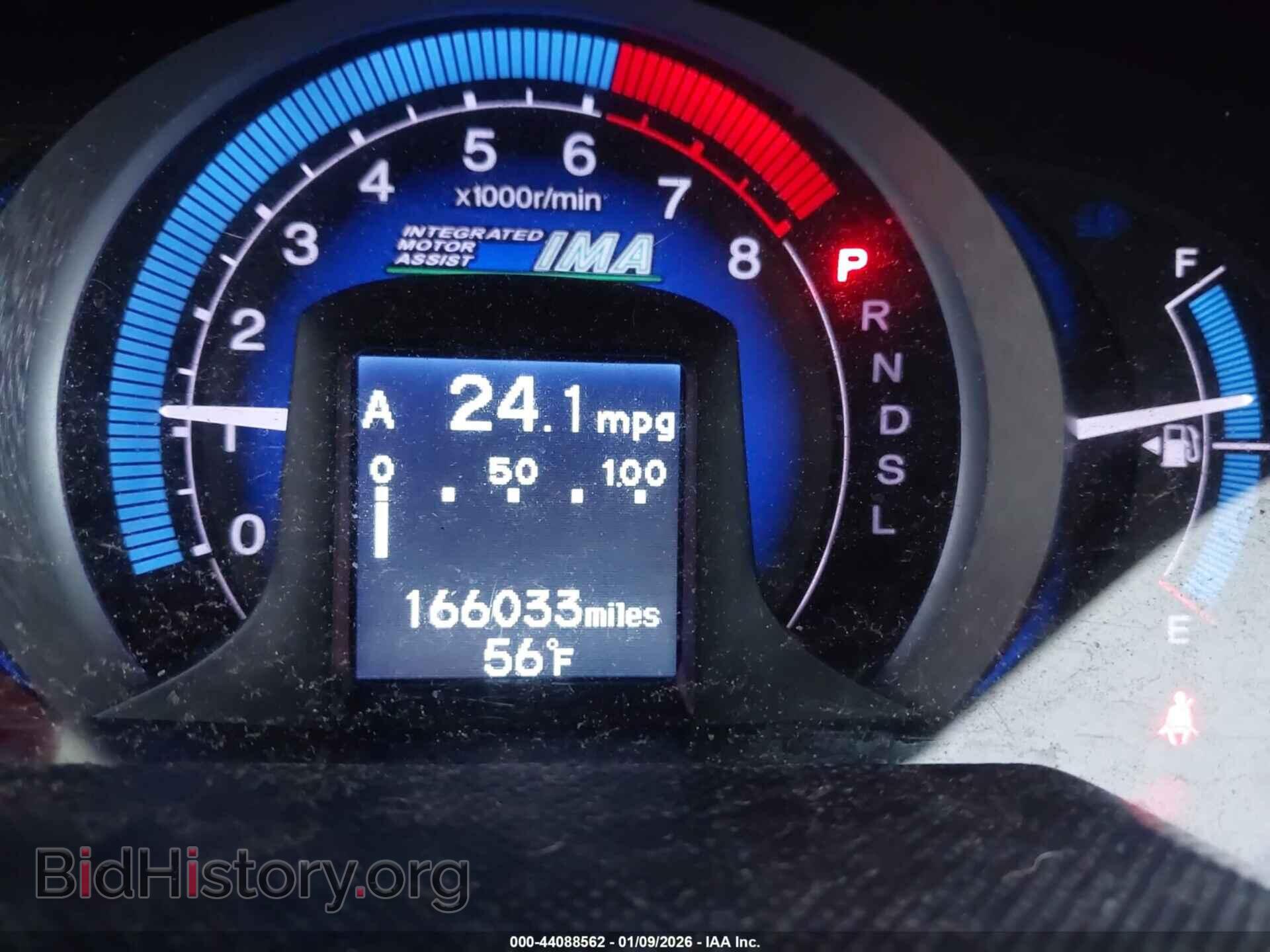 2010 HONDA INSIGHT - VIN: JHMZE2H57AS014034 - Фото 7