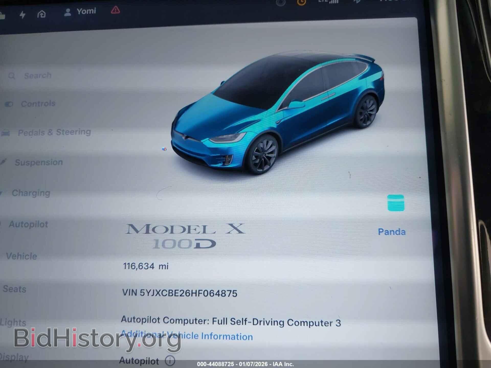 2017 TESLA MODEL X - VIN: 5YJXCBE26HF064875 - Фото 16