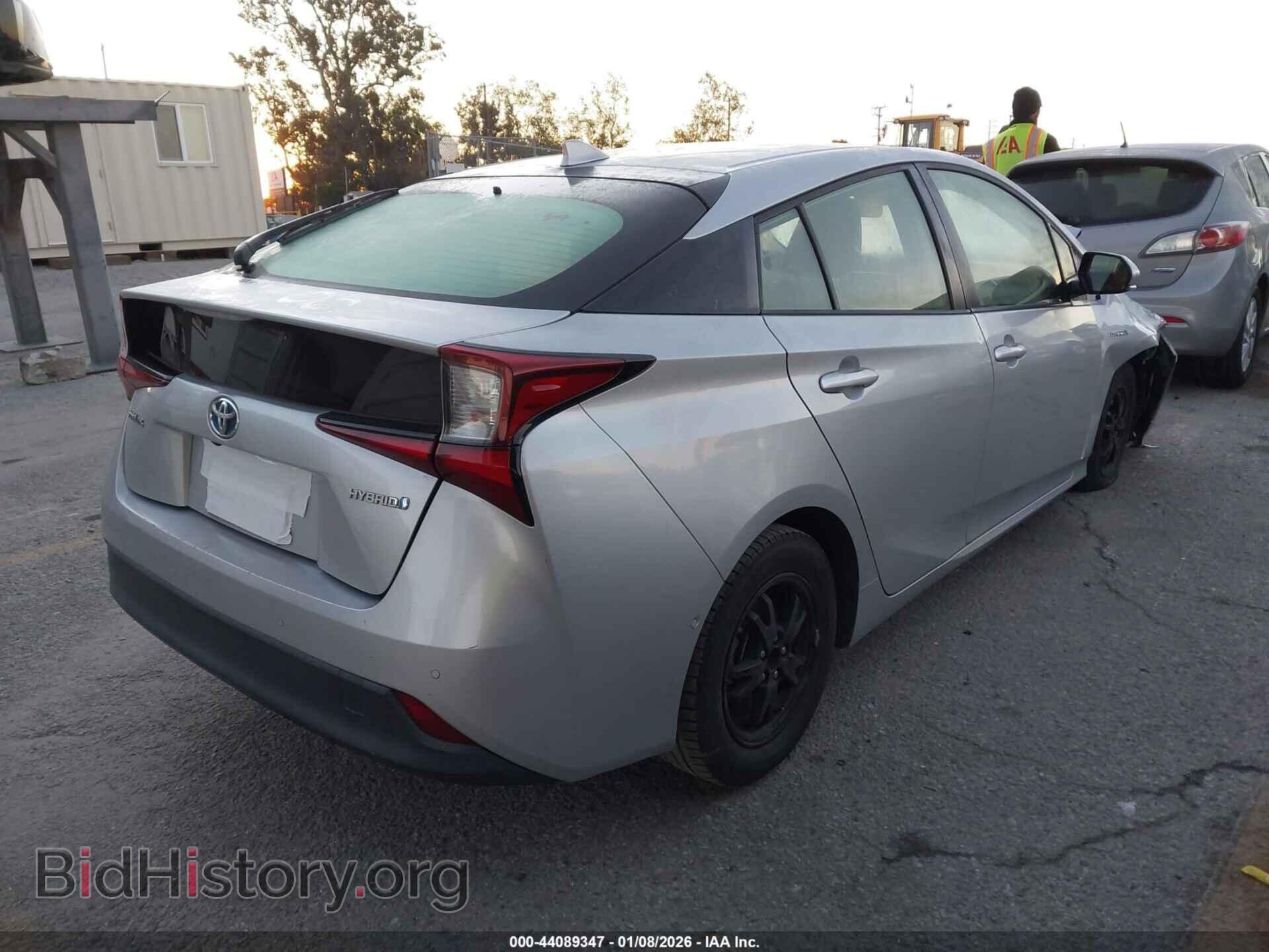 2019 TOYOTA PRIUS - VIN: JTDKARFUXK3076895 - Фото 4