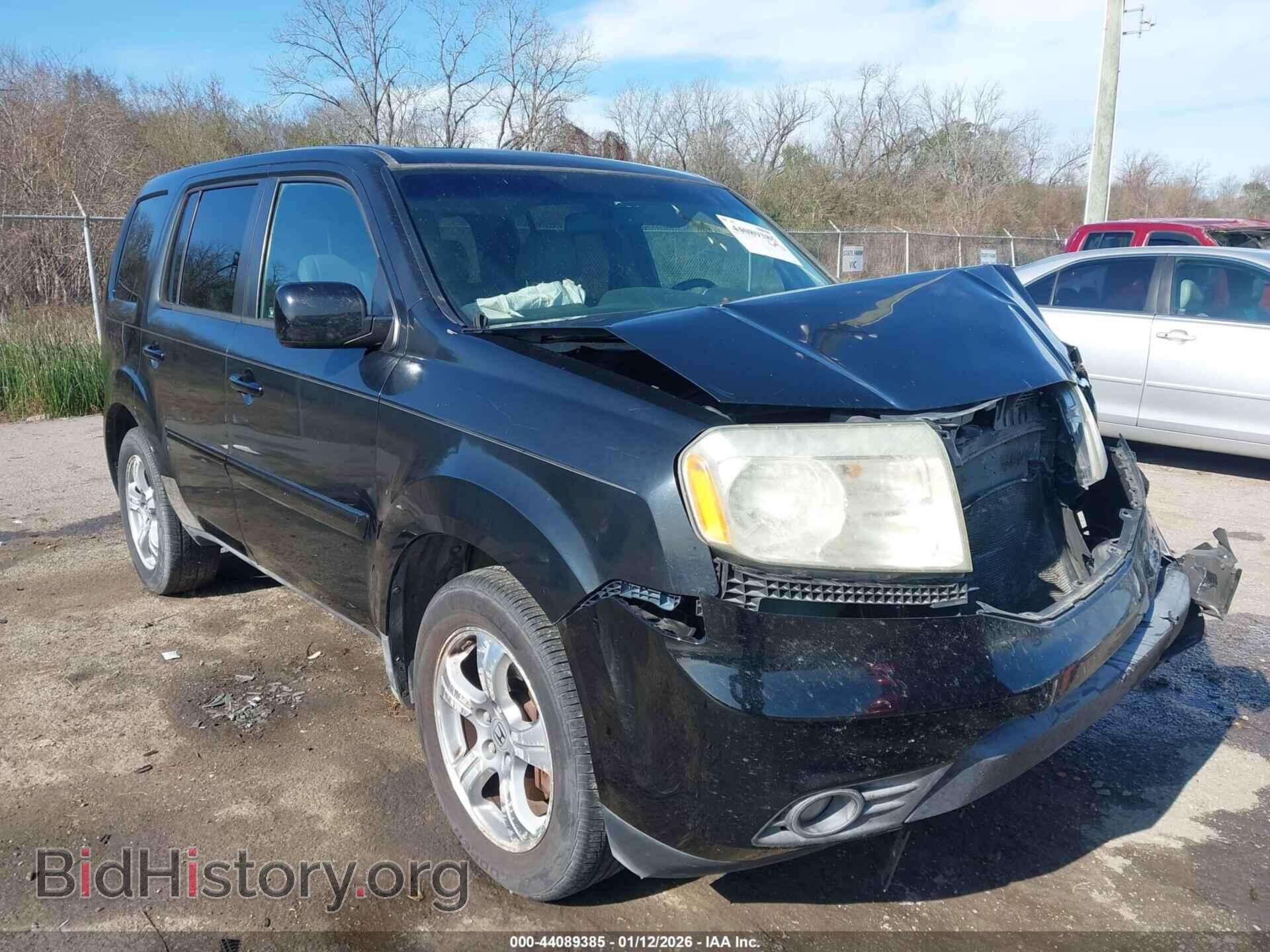 Photo 5FNYF3H57CB024837 - HONDA PILOT 2012