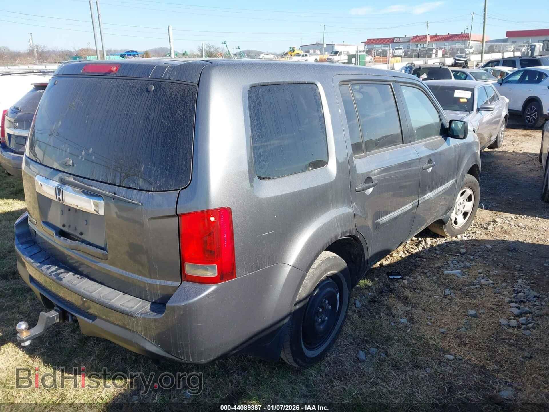 2013 HONDA PILOT - VIN: 5FNYF3H25DB038131 - Фото 4