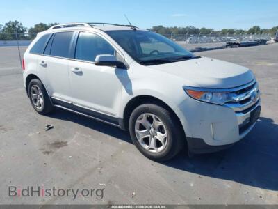 2012 Ford EDGE SEL, белый — VIN 2FMDK3J93CBA67491, IAAI