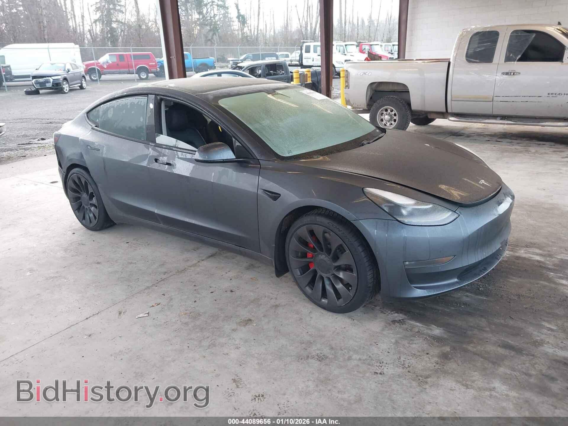 Photo 5YJ3E1EC4MF025028 - TESLA MODEL 3 2021