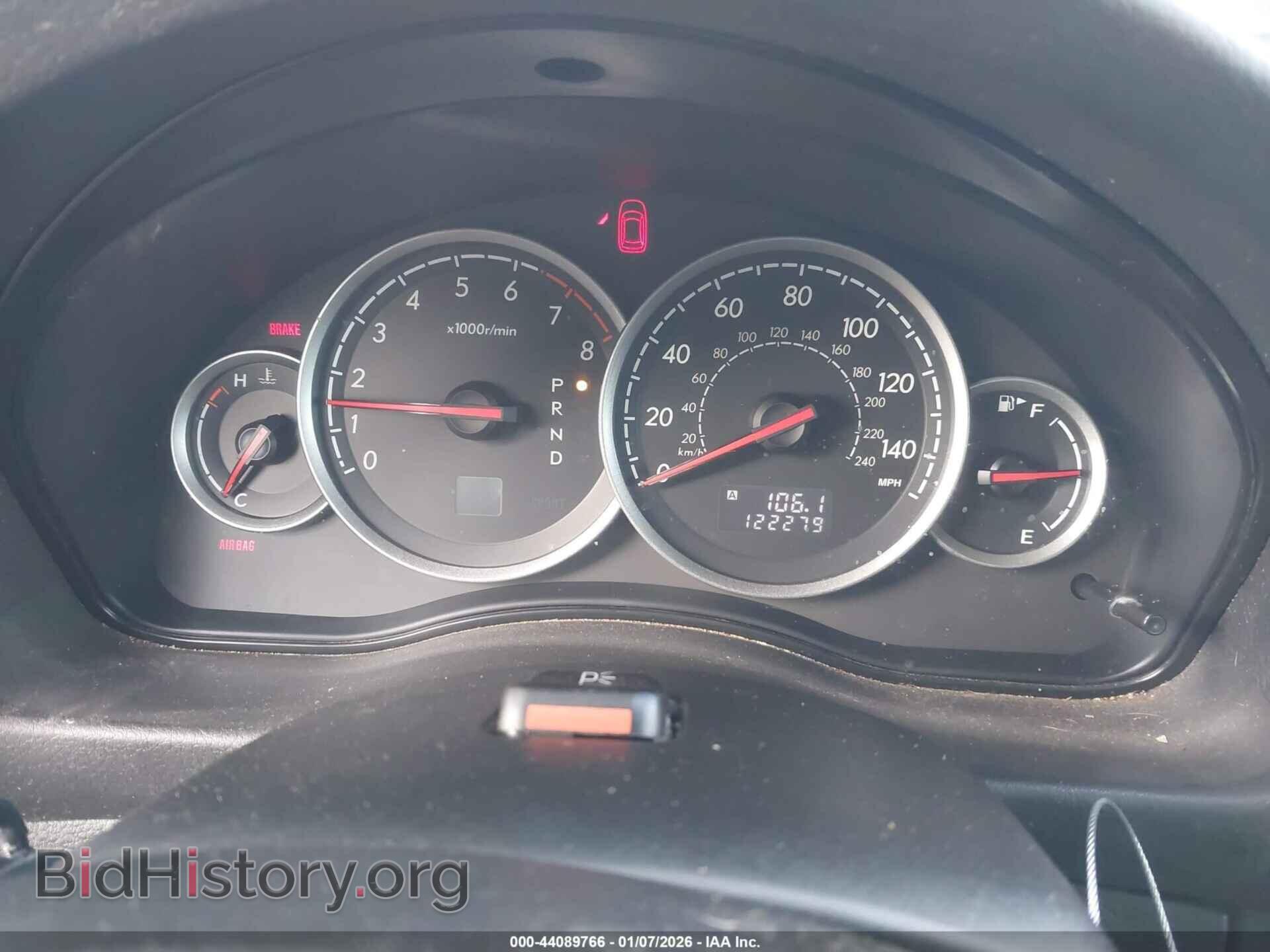 2007 SUBARU OUTBACK - VIN: 4S4BP61C877325878 - Фото 7