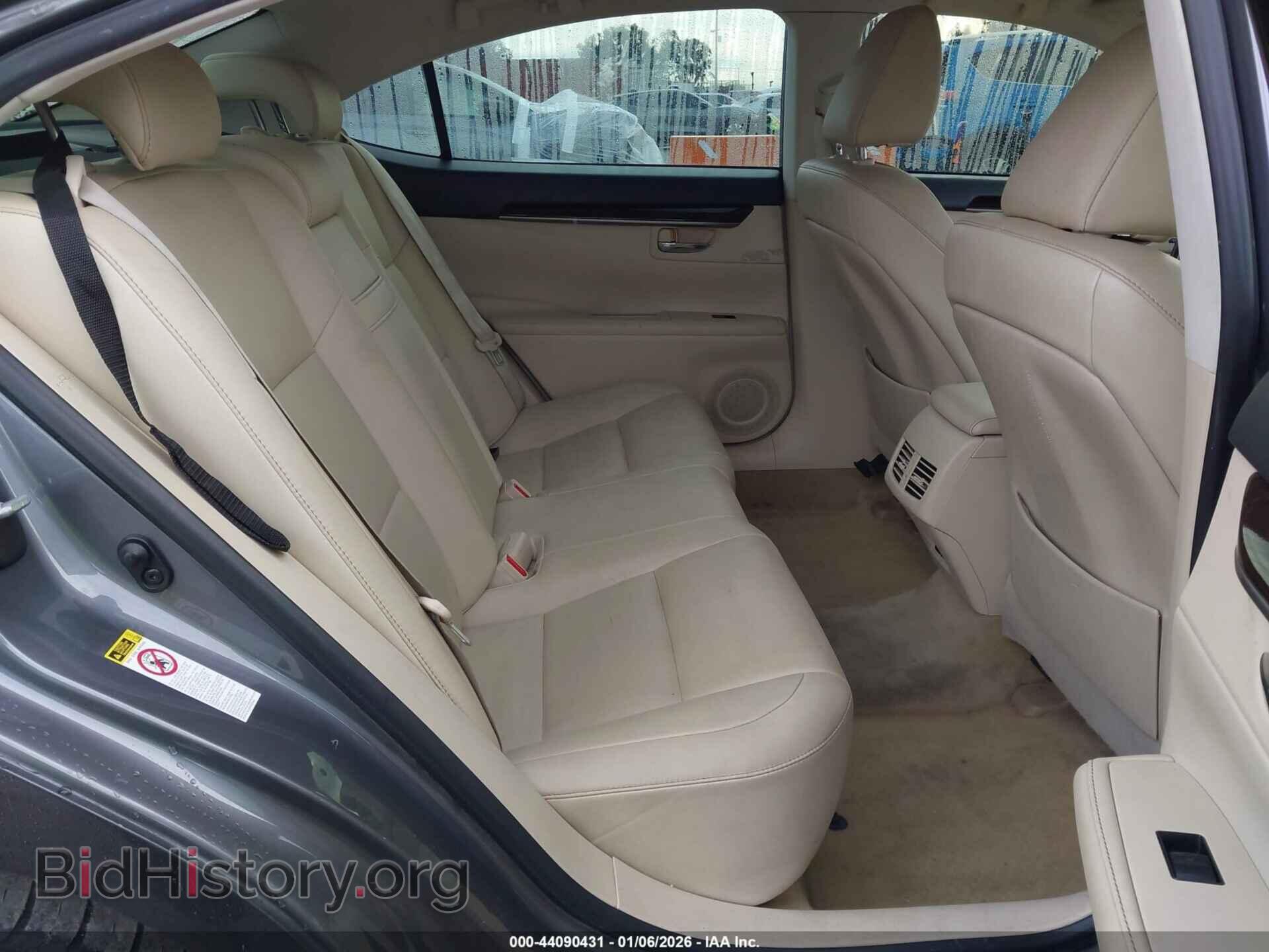 2013 LEXUS ES 350 - VIN: JTHBK1GG7D2018208 - Фото 8