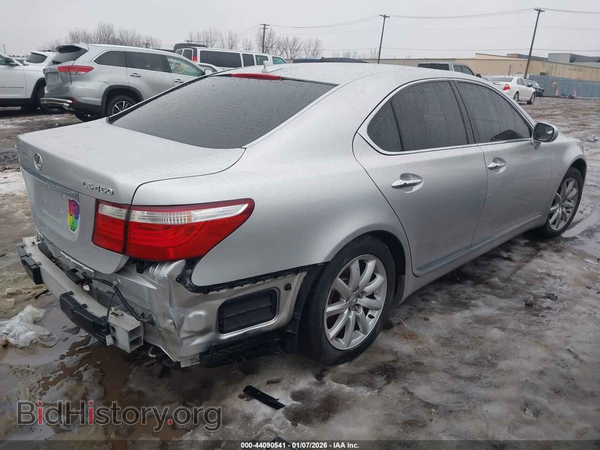 2007 LEXUS LS 460 - VIN: JTHBL46F375017809 - Фото 4