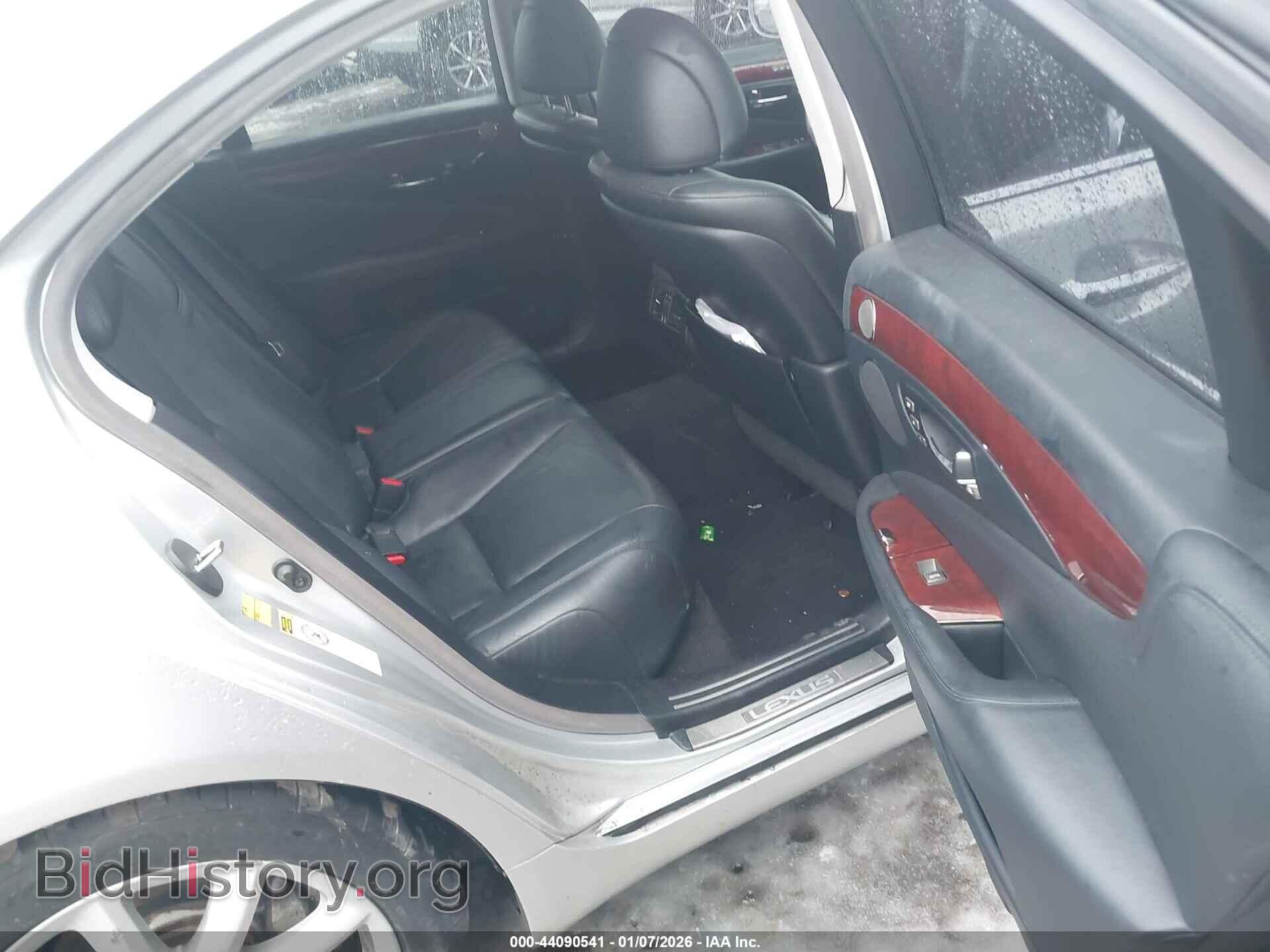 2007 LEXUS LS 460 - VIN: JTHBL46F375017809 - Фото 8