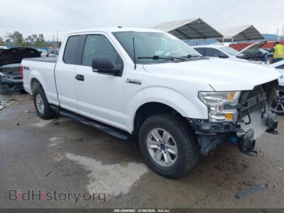 2017 Ford F-150 XLT, белый — VIN 1FTFX1EF7HKC84574, IAAI