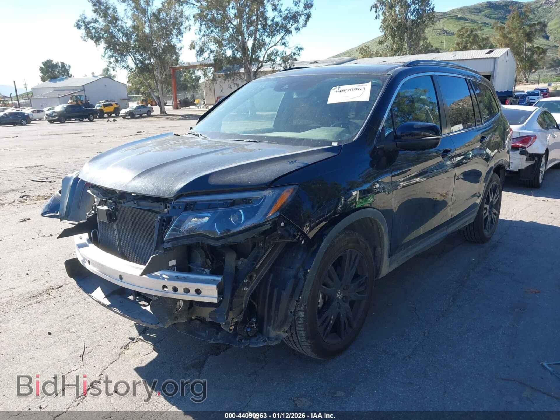 2021 HONDA PILOT - VIN: 5FNYF5H26MB028283 - Фото 2