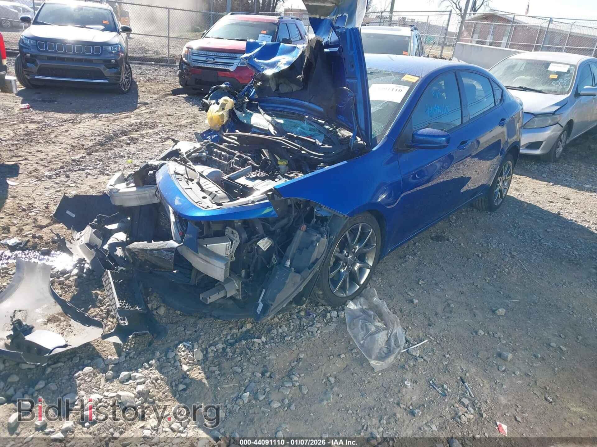2013 DODGE DART - VIN: 1C3CDFBA8DD337237 - Фото 2