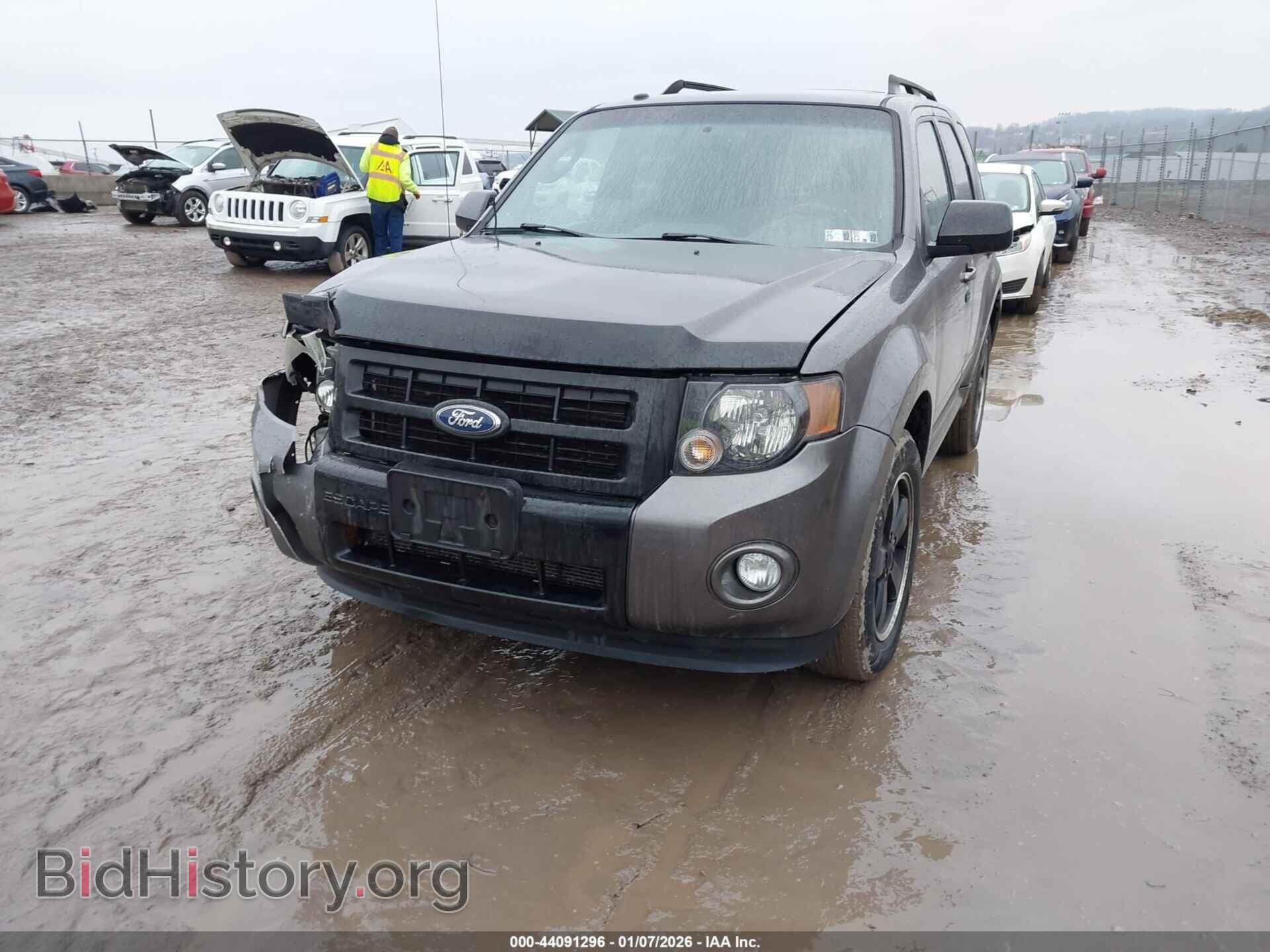 2011 FORD ESCAPE - VIN: 1FMCU0D7XBKB77473 - Фото 2