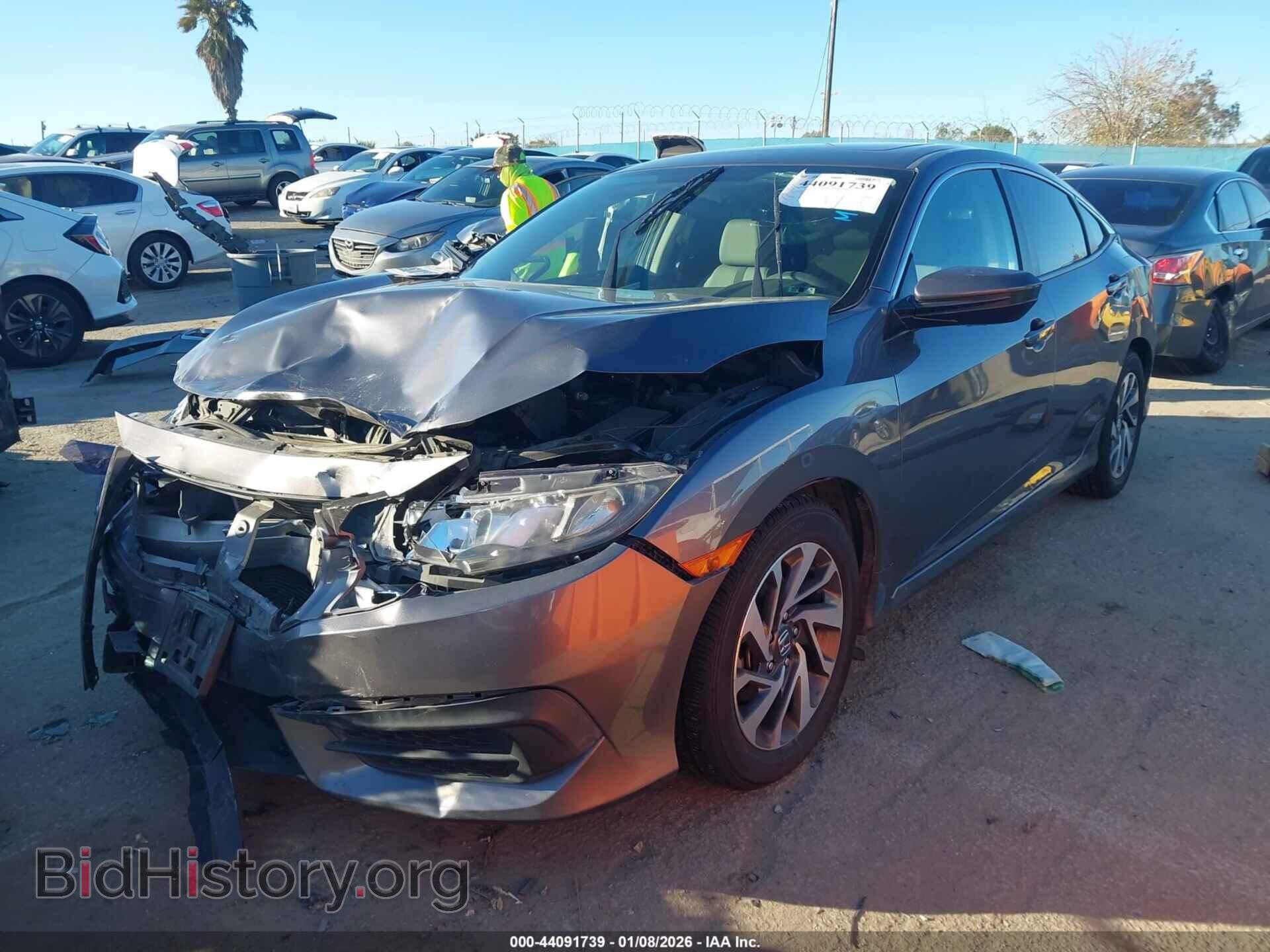 2017 HONDA CIVIC - VIN: 19XFC2F72HE220633 - Фото 2