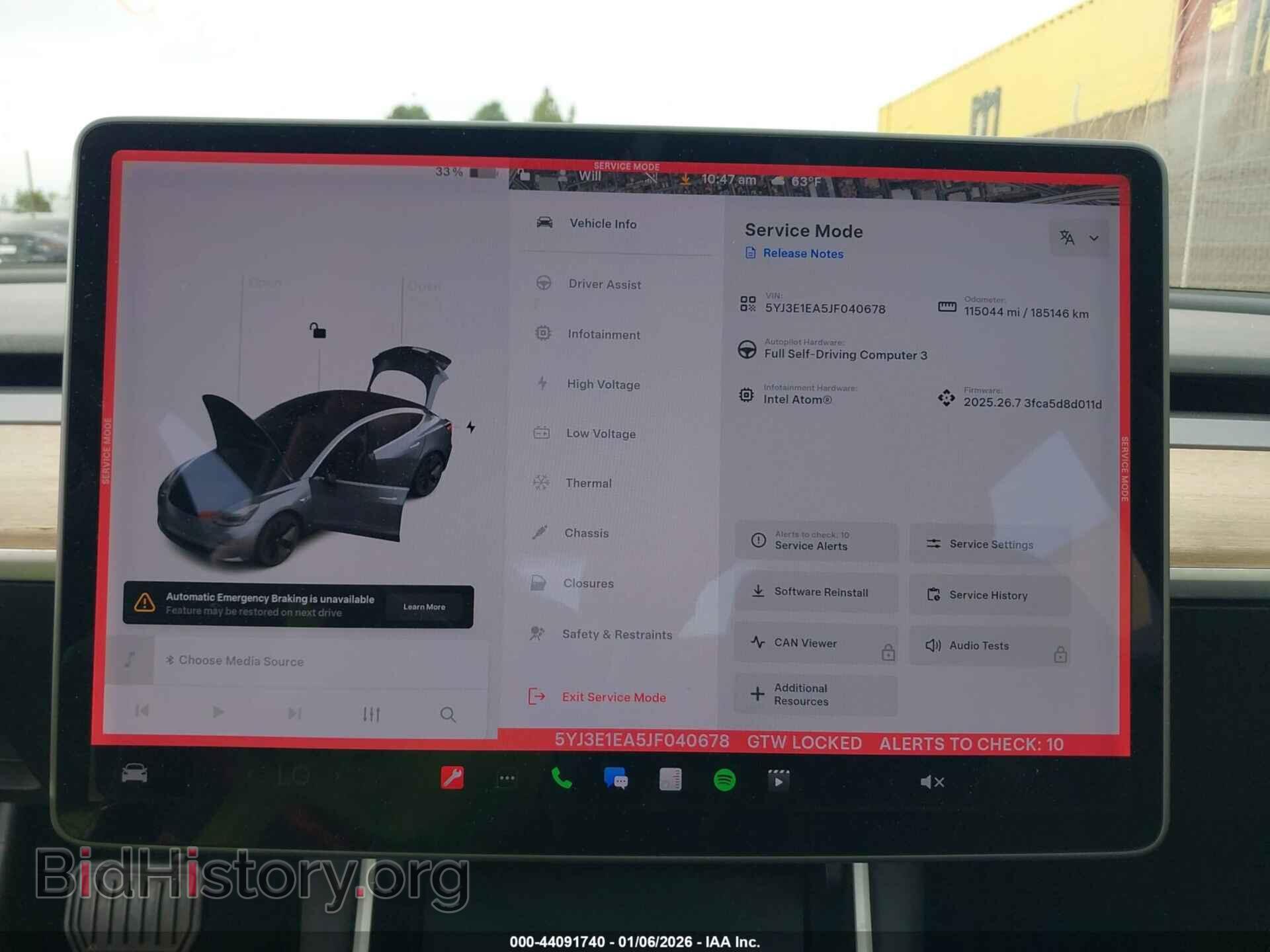 2018 TESLA MODEL 3 - VIN: 5YJ3E1EA5JF040678 - Фото 7