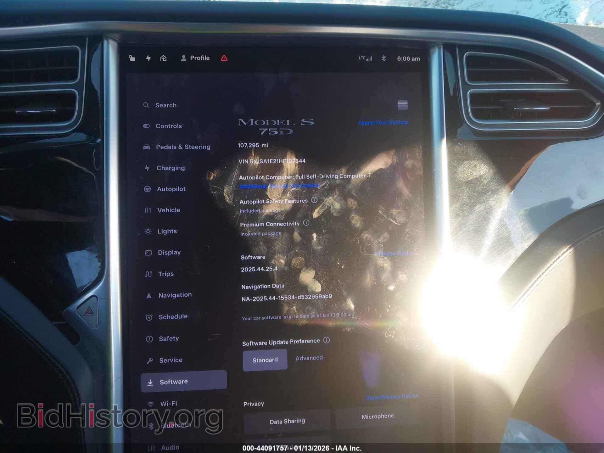 2017 TESLA MODEL S - VIN: 5YJSA1E21HF197344 - Photo 7