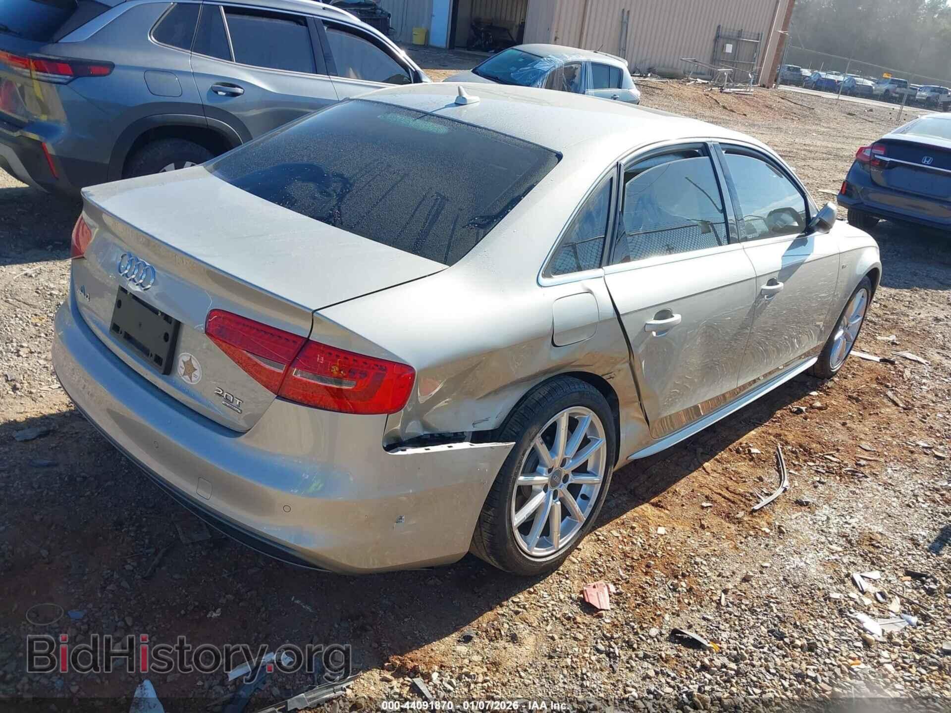 2014 AUDI A4 - VIN: WAUFFAFL0EA084271 - Фото 4
