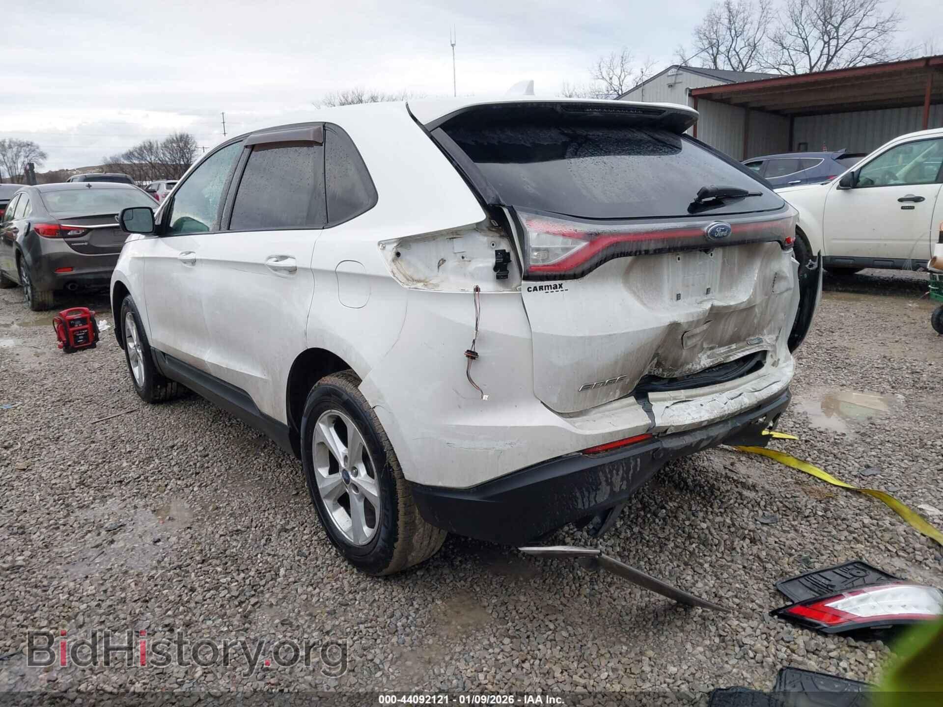 2016 FORD EDGE - VIN: 2FMPK4G92GBB77478 - Фото 3