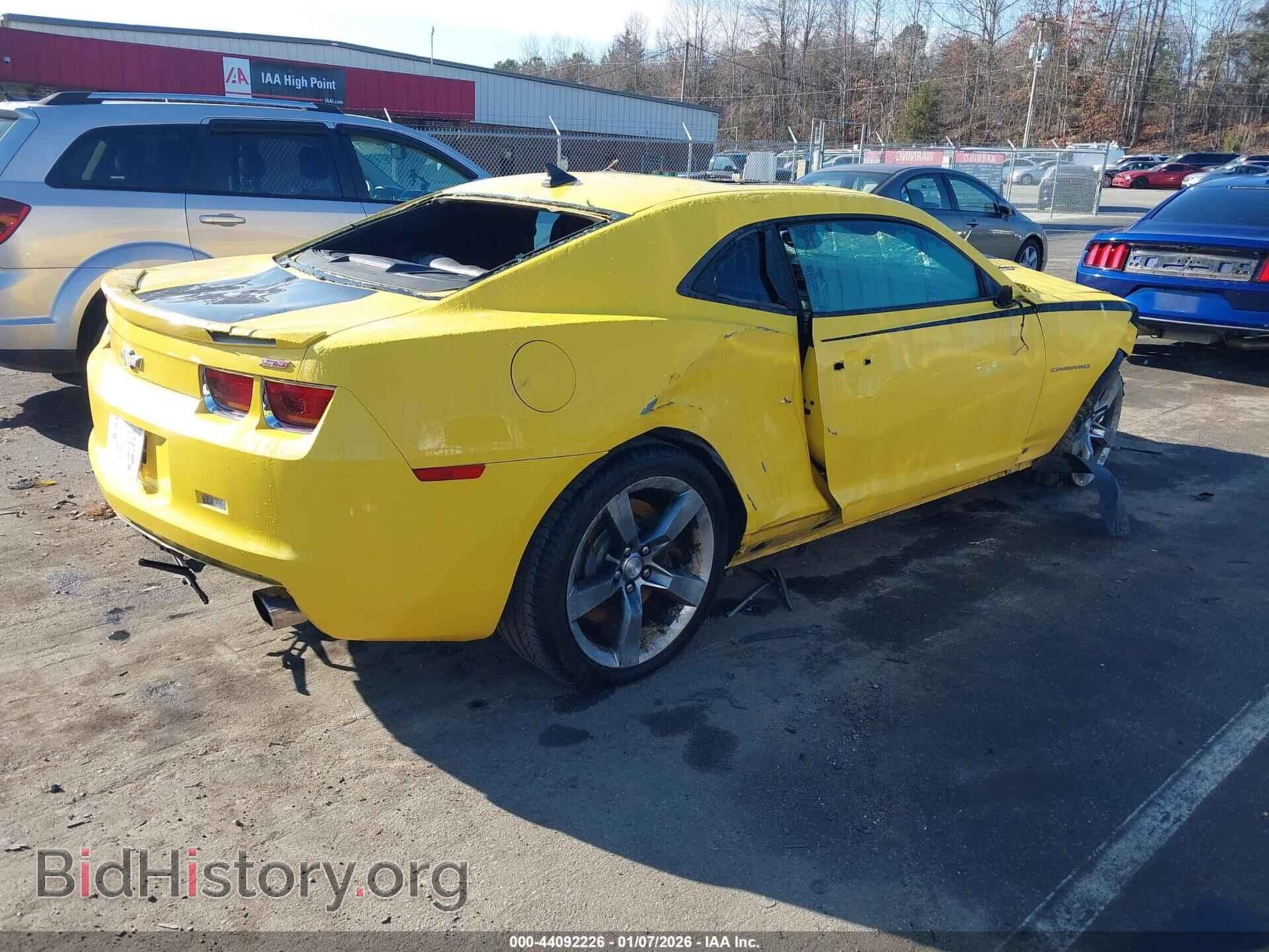 2010 CHEVROLET CAMARO - VIN: 2G1FT1EW1A9136156 - Фото 4