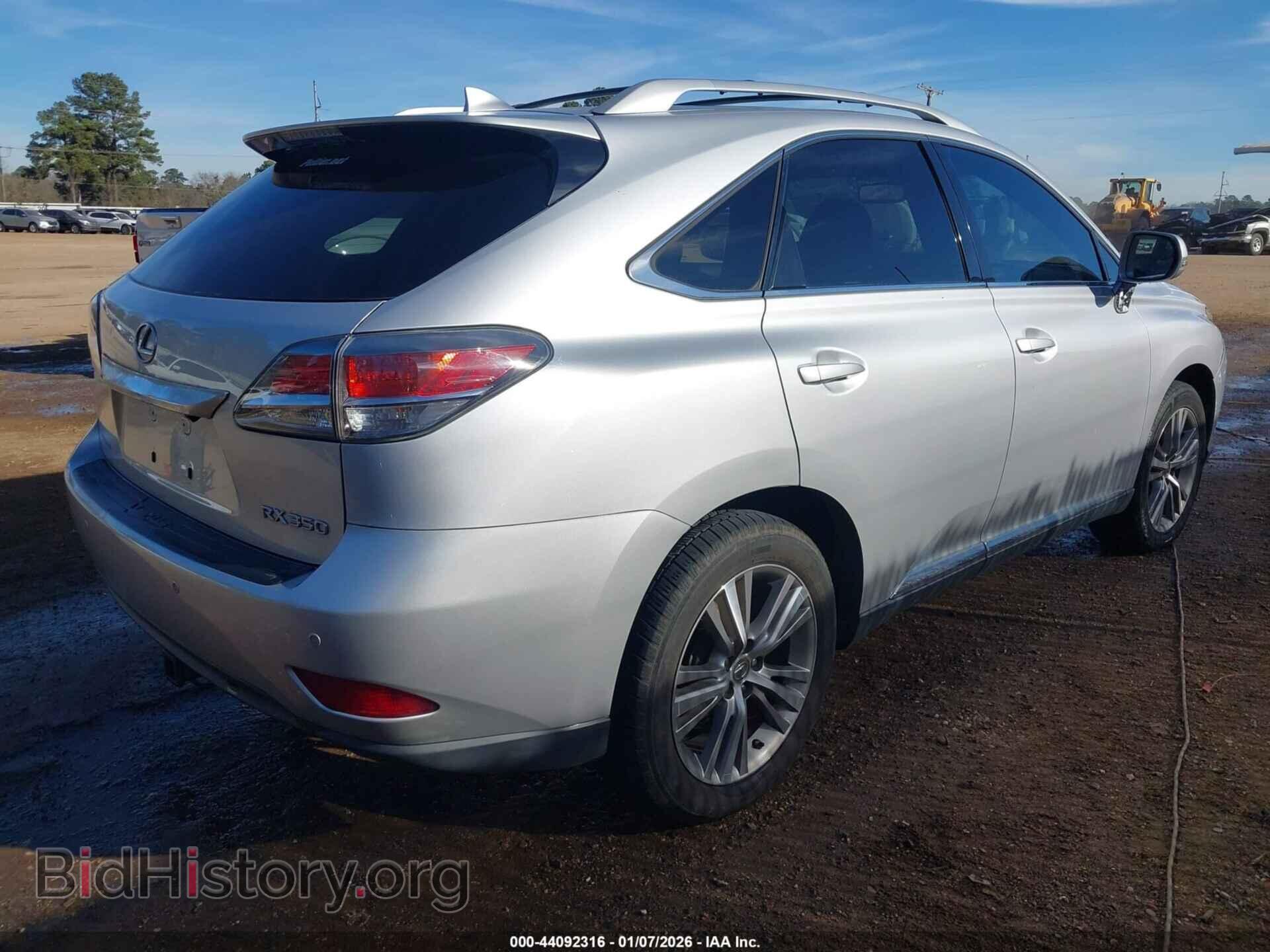 2015 LEXUS RX 350 - VIN: 2T2ZK1BA5FC152203 - Фото 4