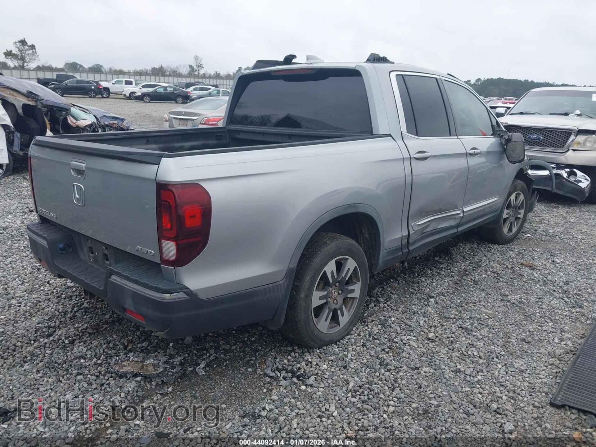 2017 HONDA RIDGELINE - VIN: 5FPYK3F52HB016514 - Фото 4