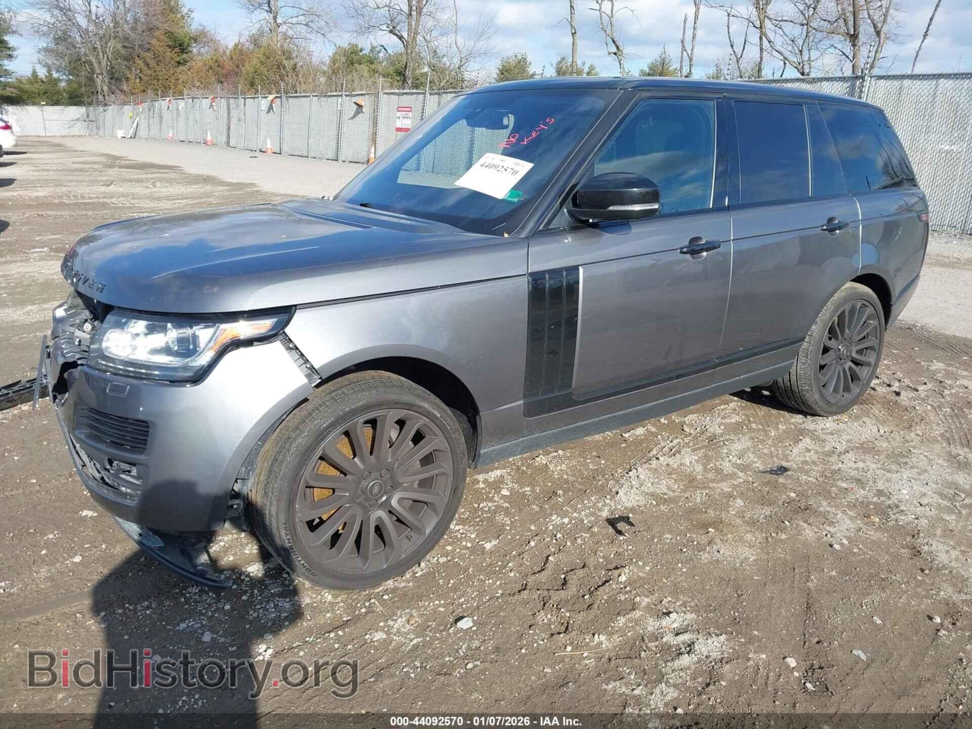 2016 LAND ROVER RANGE ROVER - VIN: SALGS2EF0GA259232 - Фото 2