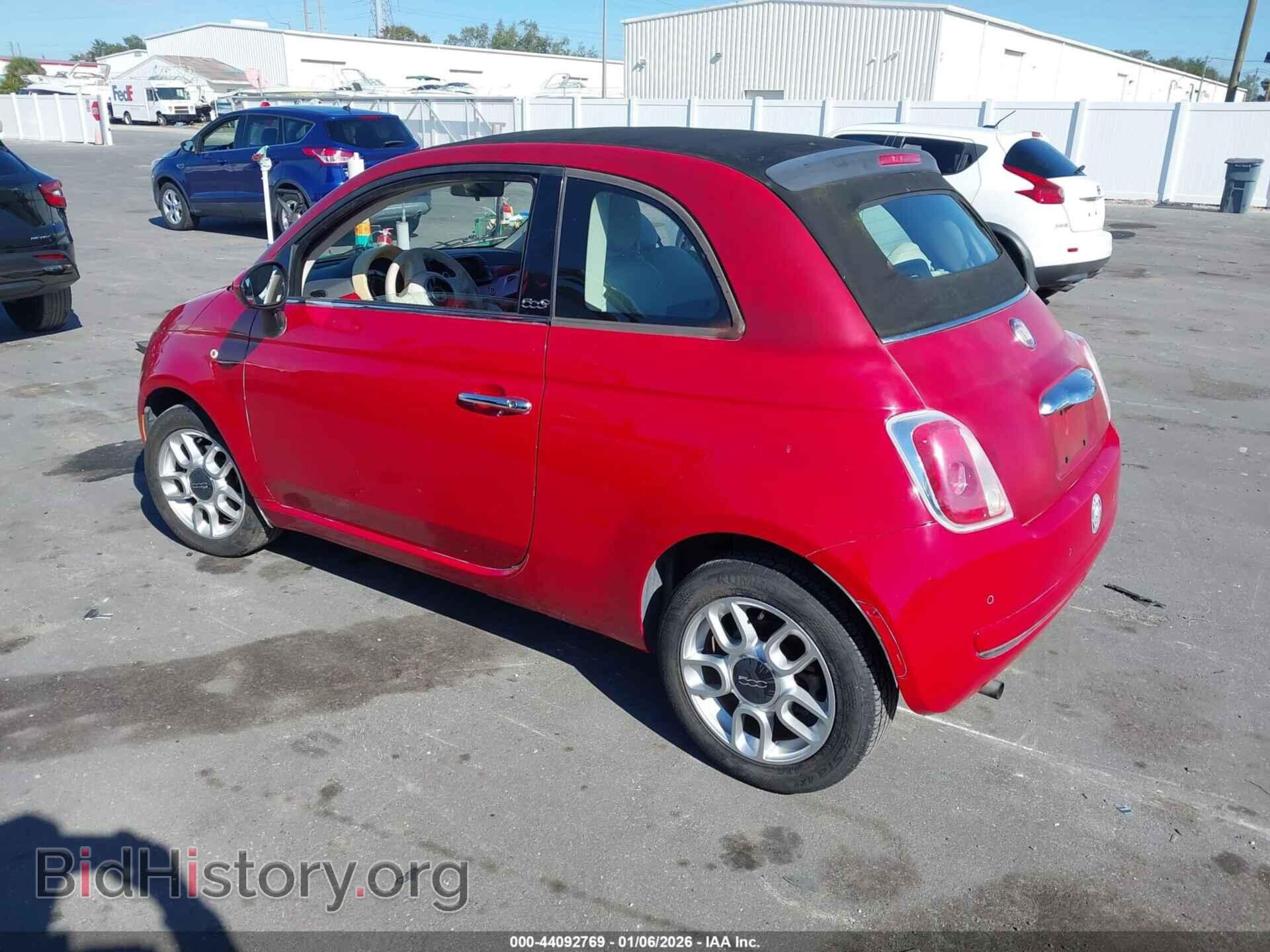 2012 FIAT 500C - VIN: 3C3CFFDR4CT120466 - Photo 3
