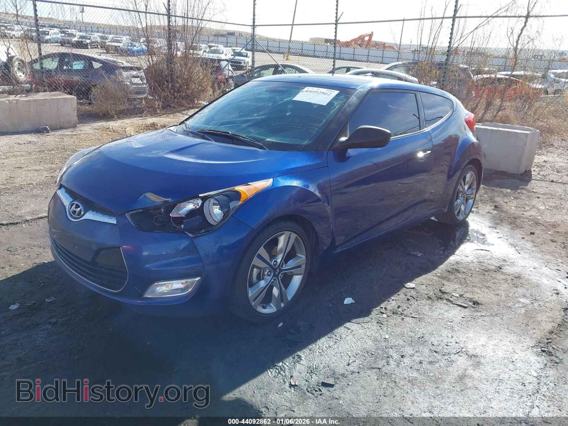 2017 HYUNDAI VELOSTER - VIN: KMHTC6AD2HU315908 - Фото 2