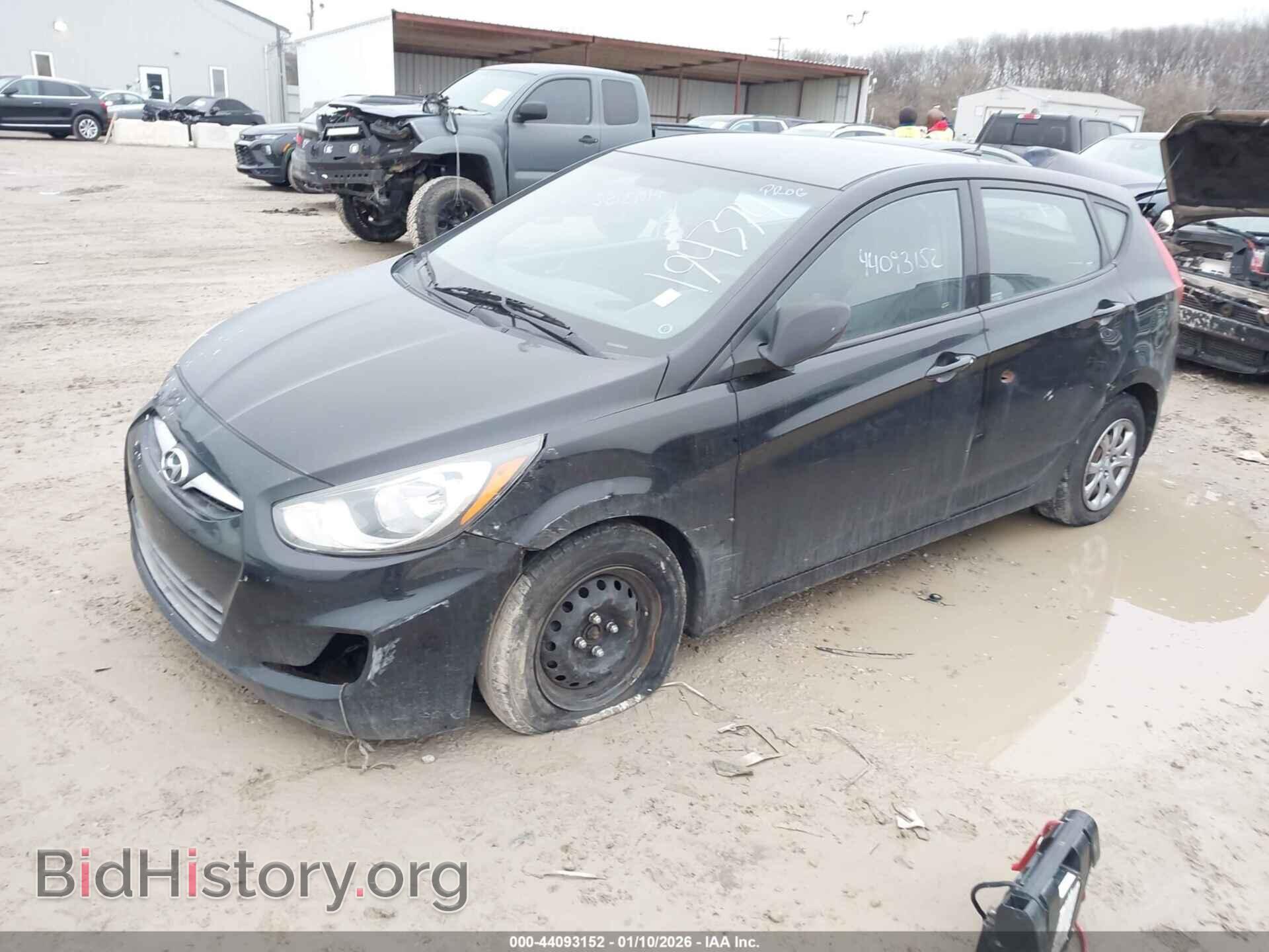 2014 HYUNDAI ACCENT - VIN: KMHCT5AE0EU194374 - Фото 2