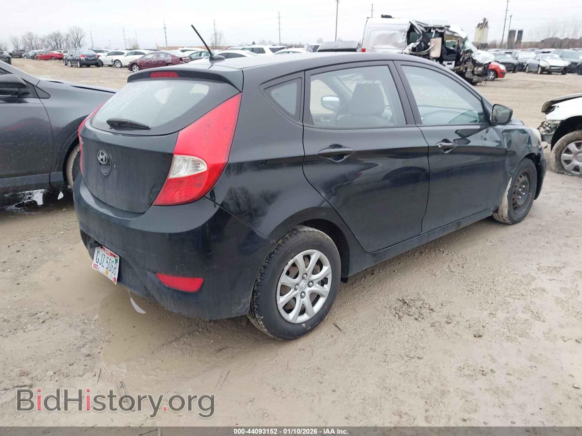 2014 HYUNDAI ACCENT - VIN: KMHCT5AE0EU194374 - Фото 4