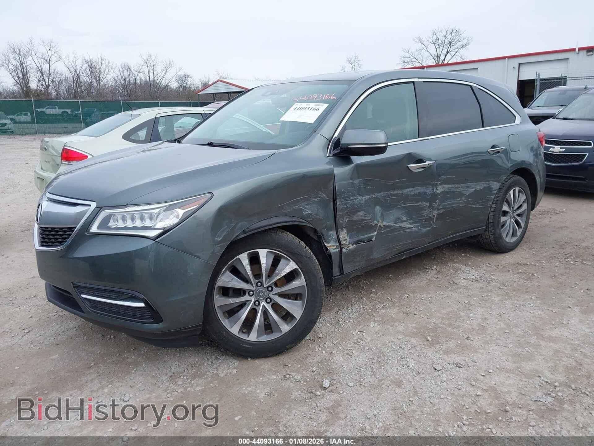 2014 ACURA MDX - VIN: 5FRYD4H45EB025151 - Фото 2