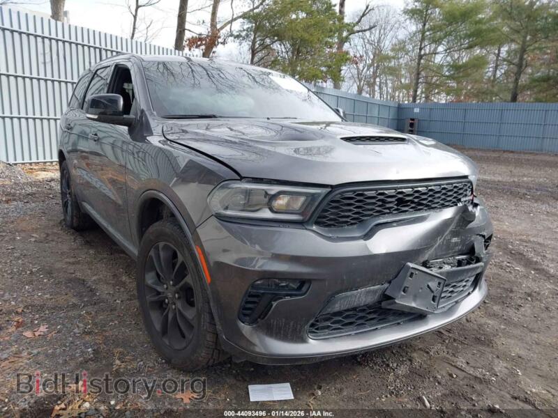 2021 Dodge DURANGO GT Plus AWD (VIN 1C4RDJDG2MC696714) — photo 1 of 16, IAAI, damage: front end