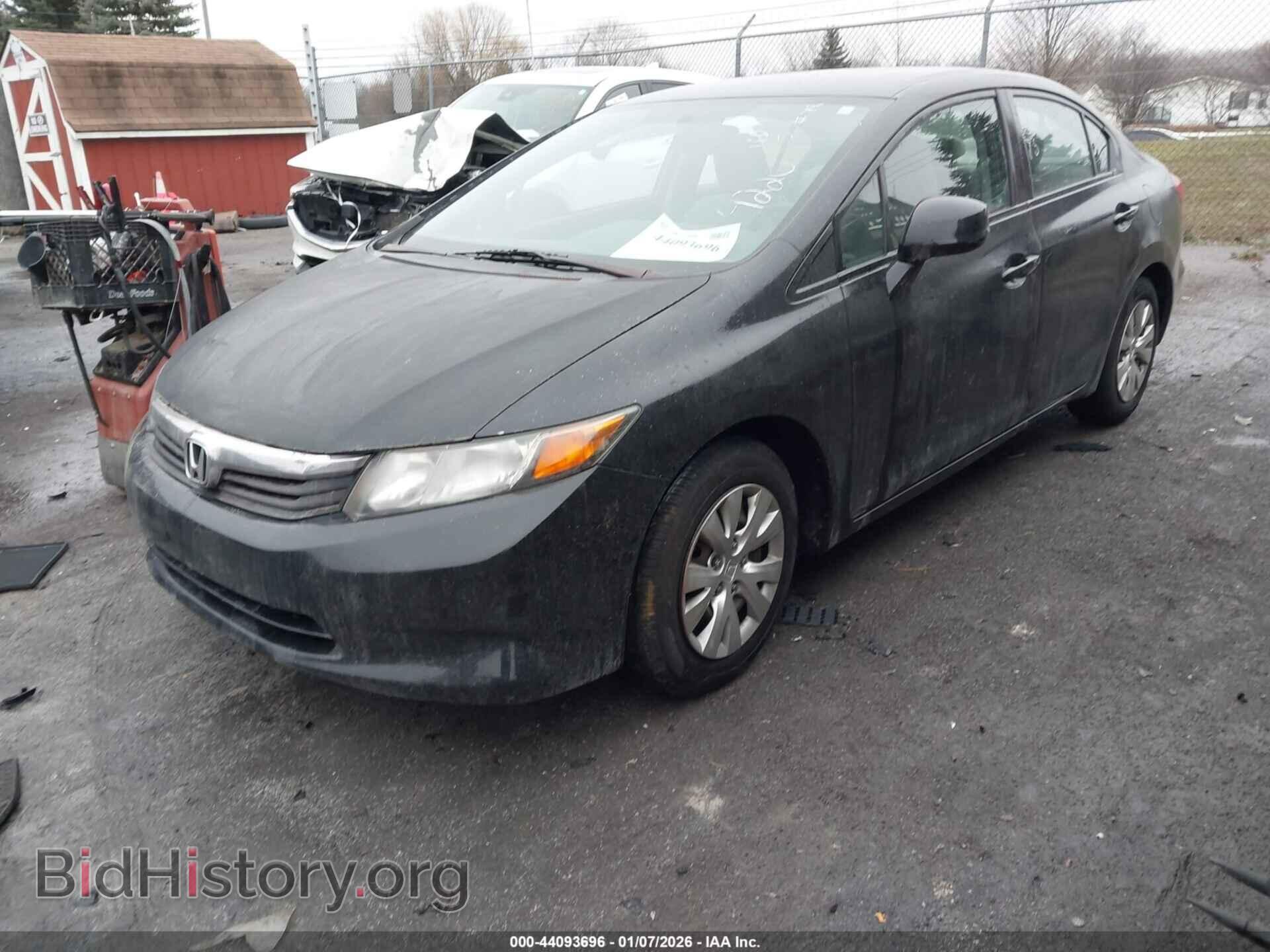 2012 HONDA CIVIC - VIN: 19XFB2F55CE084220 - Фото 2