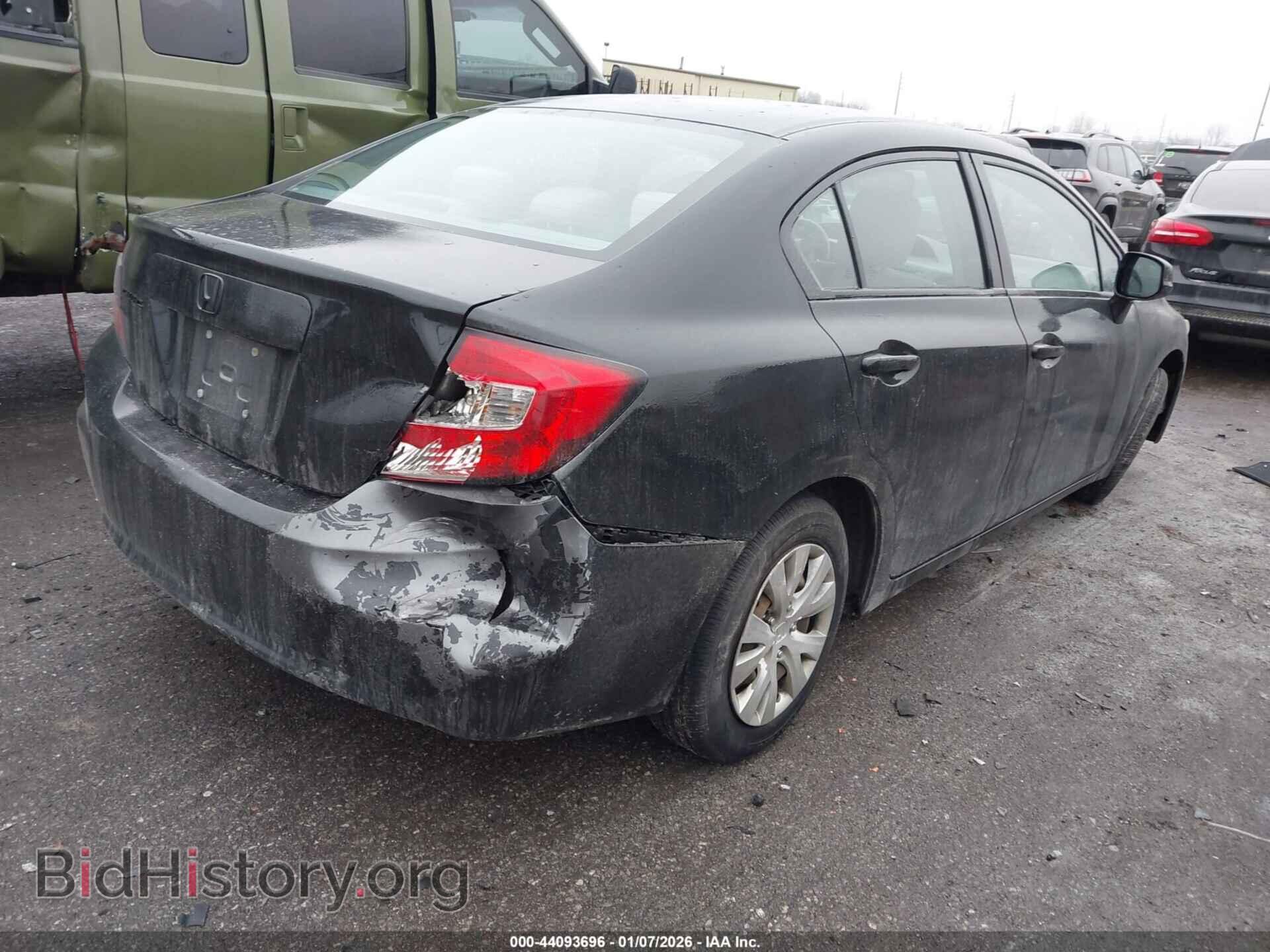 2012 HONDA CIVIC - VIN: 19XFB2F55CE084220 - Фото 4