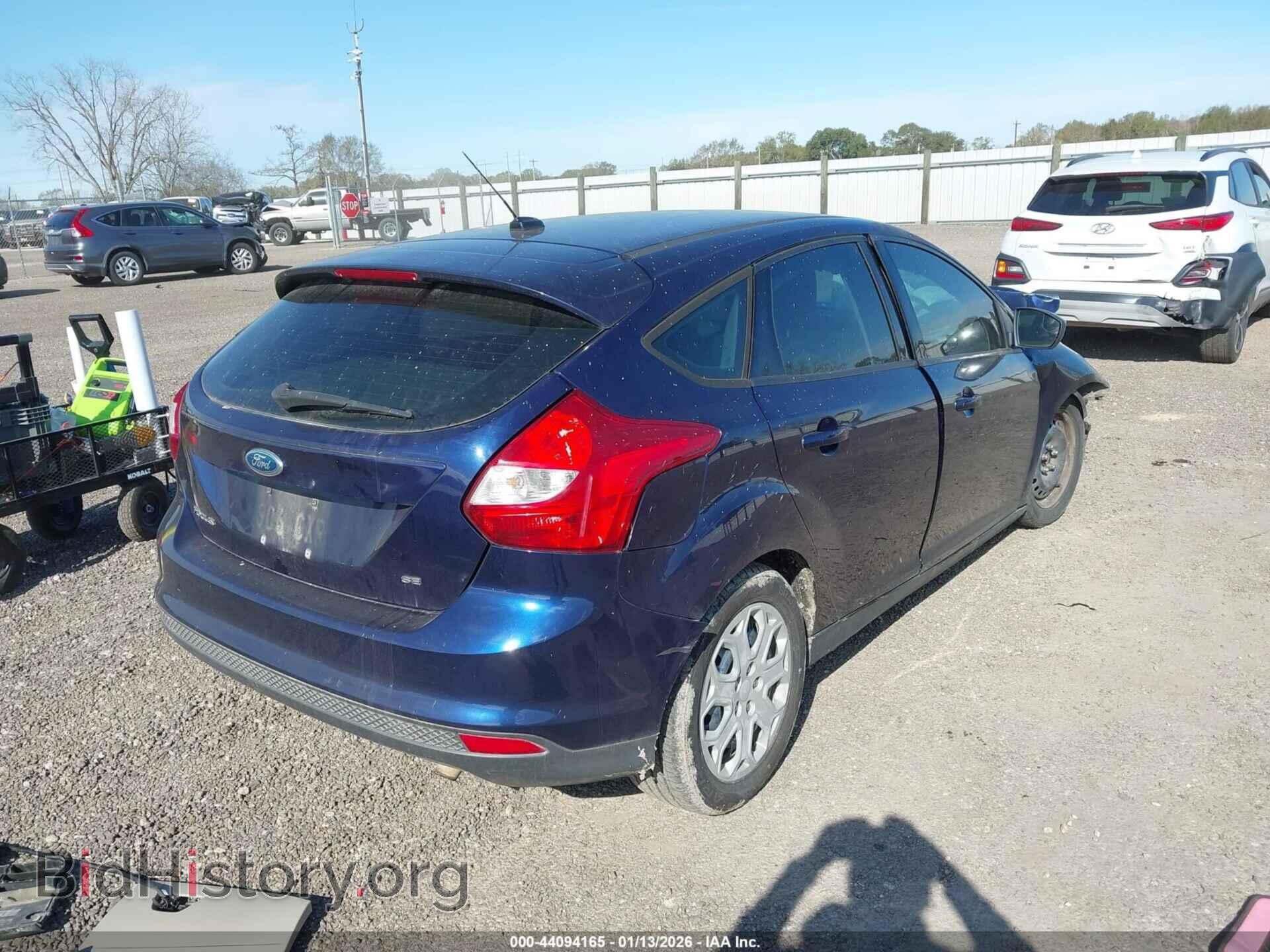 2012 FORD FOCUS - VIN: 1FAHP3K29CL129359 - Фото 4