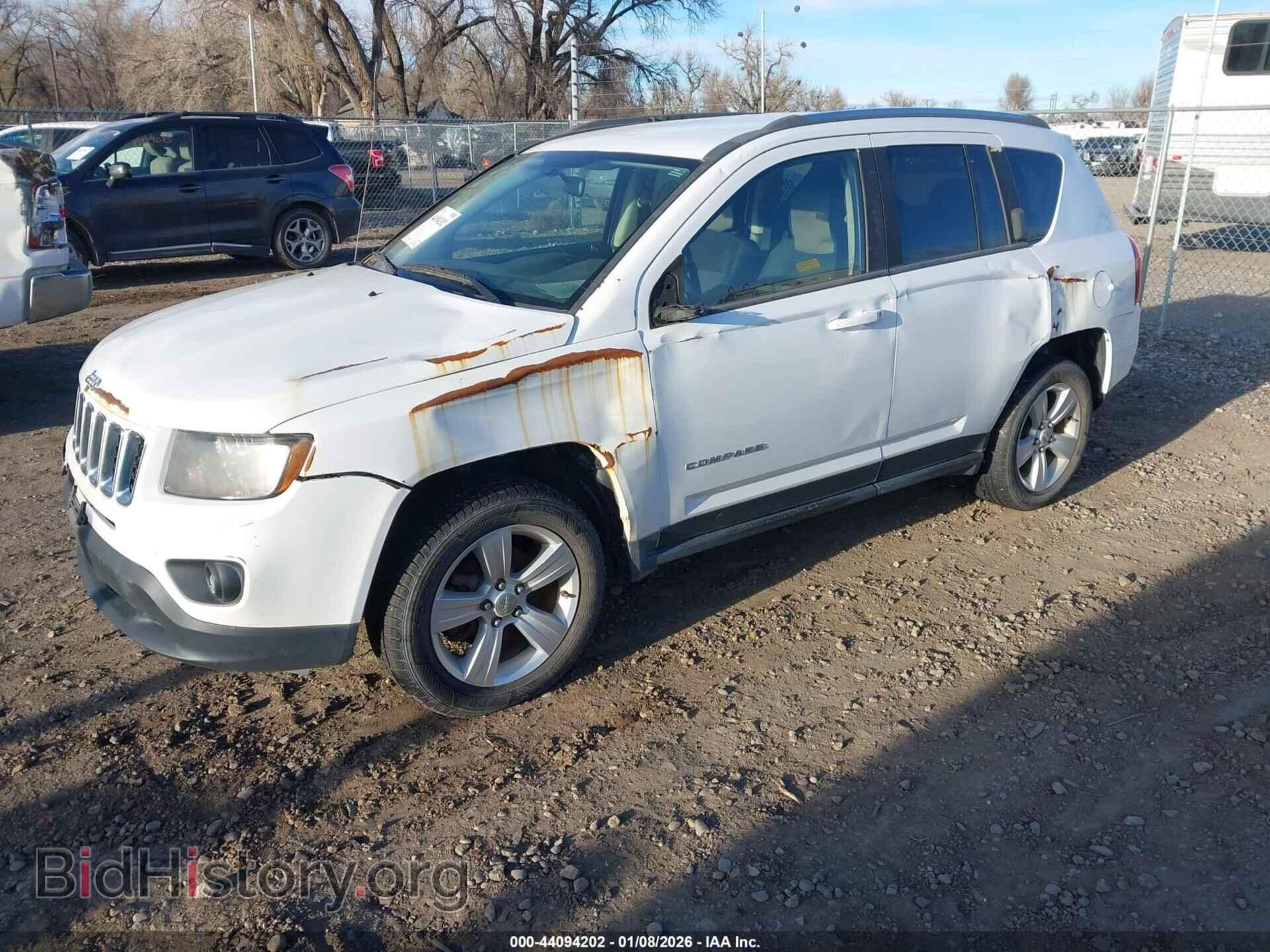 2014 JEEP COMPASS - VIN: 1C4NJDBB4ED506116 - Фото 2