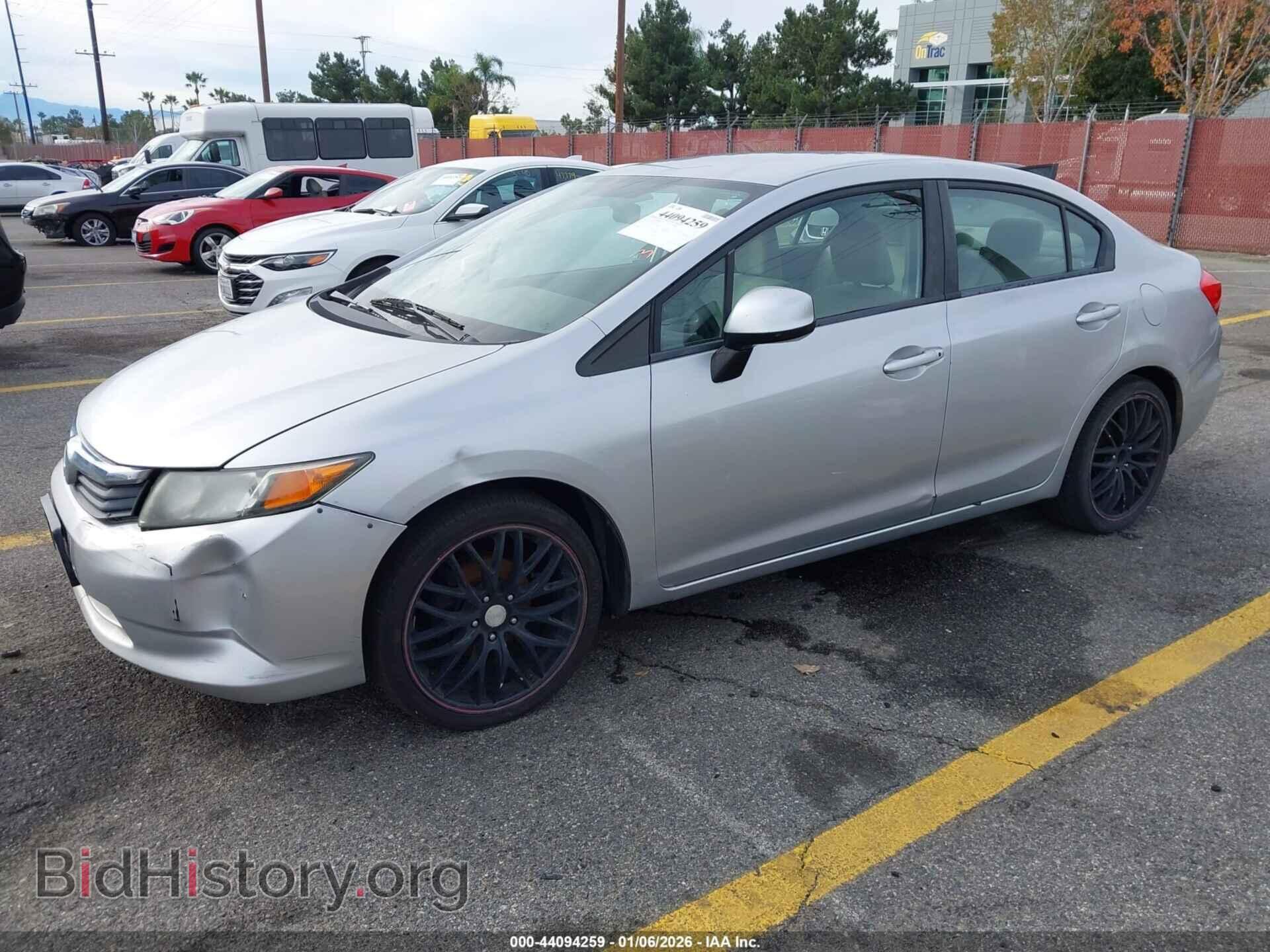 2012 HONDA CIVIC - VIN: 19XFB2F53CE365755 - Фото 2