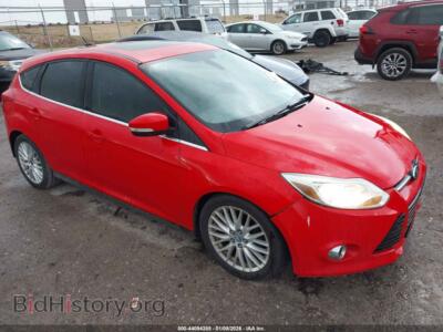 2012 Ford FOCUS SEL, red — VIN 1FAHP3M27CL358460, IAAI