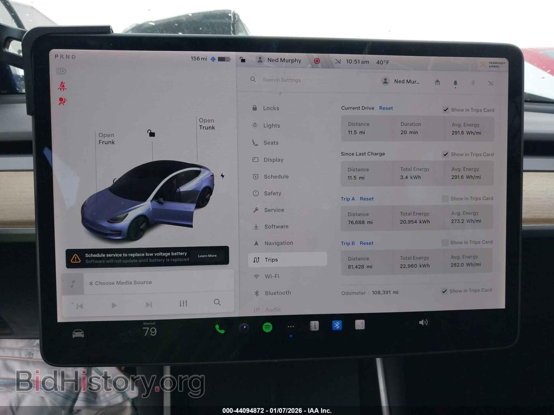 2020 TESLA MODEL 3 - VIN: 5YJ3E1EB6LF637186 - Фото 7