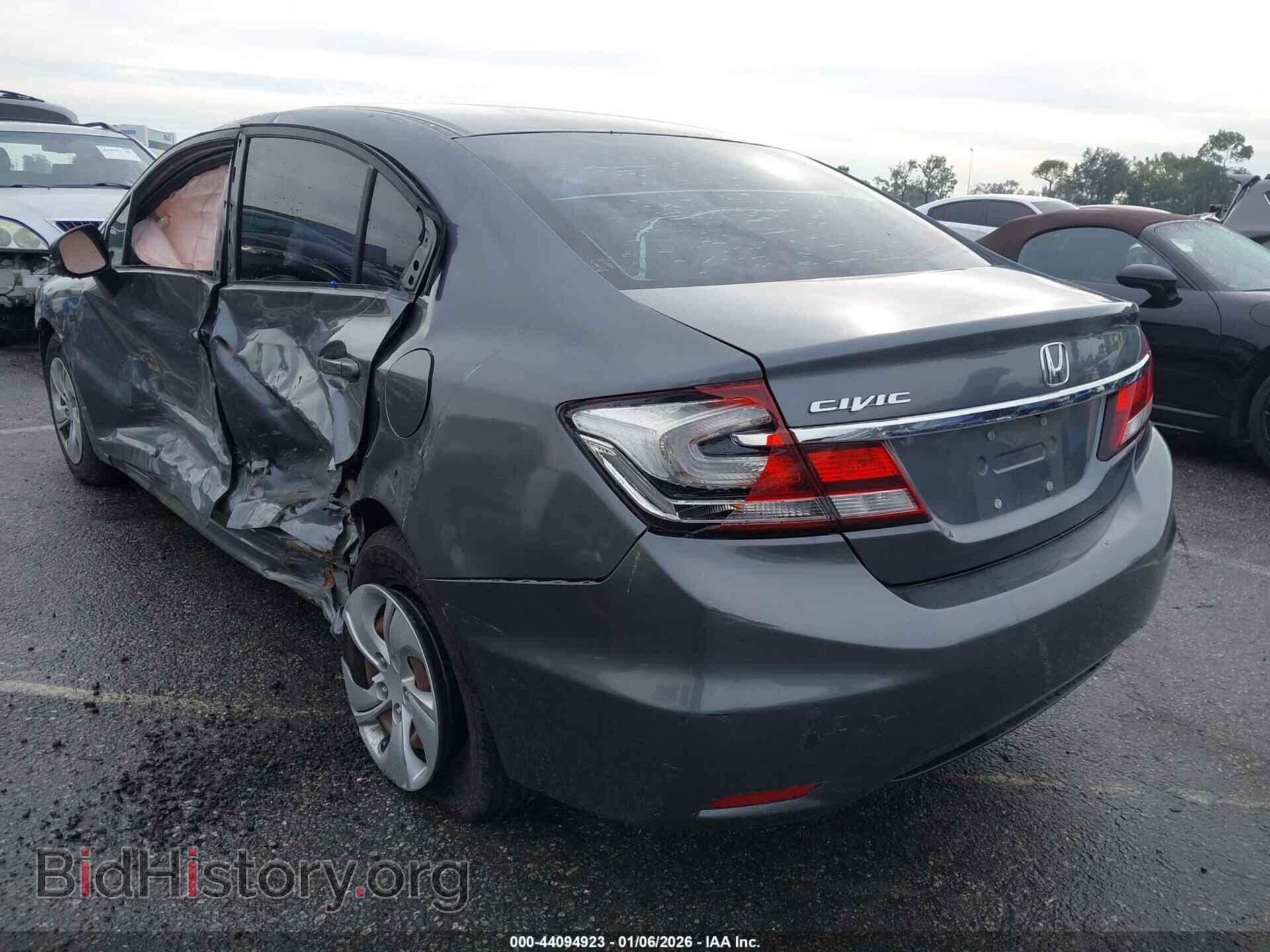 2013 HONDA CIVIC - VIN: 19XFB2F55DE020146 - Фото 3